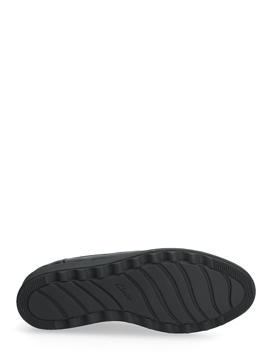 Clarks - Sharon Pace D - loafers - black leather - 4