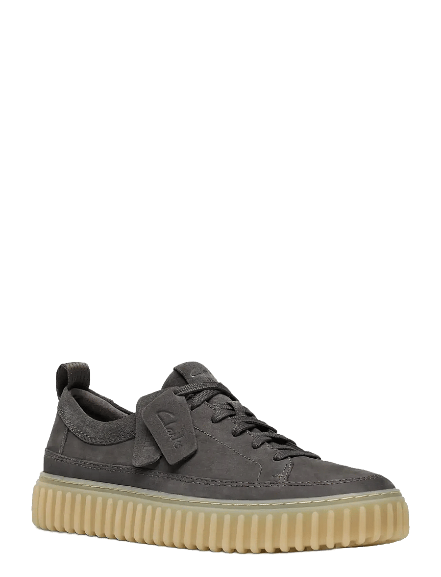 Clarks - Torhill Lace G - låga sneakers - dark grey nubuck - 0