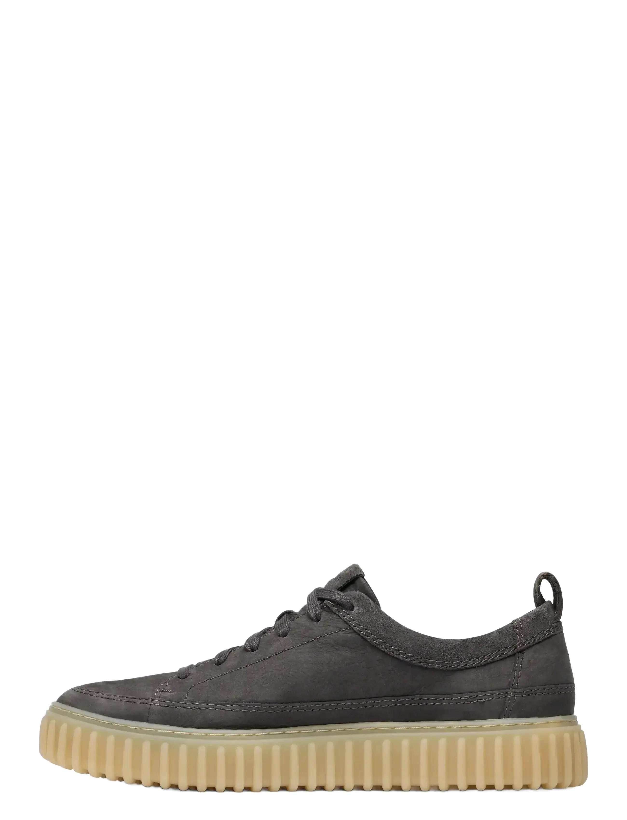 Clarks - Torhill Lace G - låga sneakers - dark grey nubuck - 1