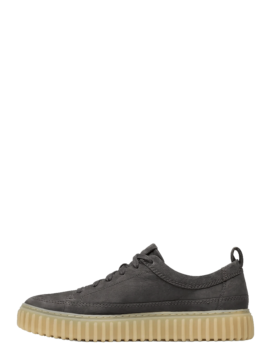 Clarks - Torhill Lace G - låga sneakers - dark grey nubuck - 1