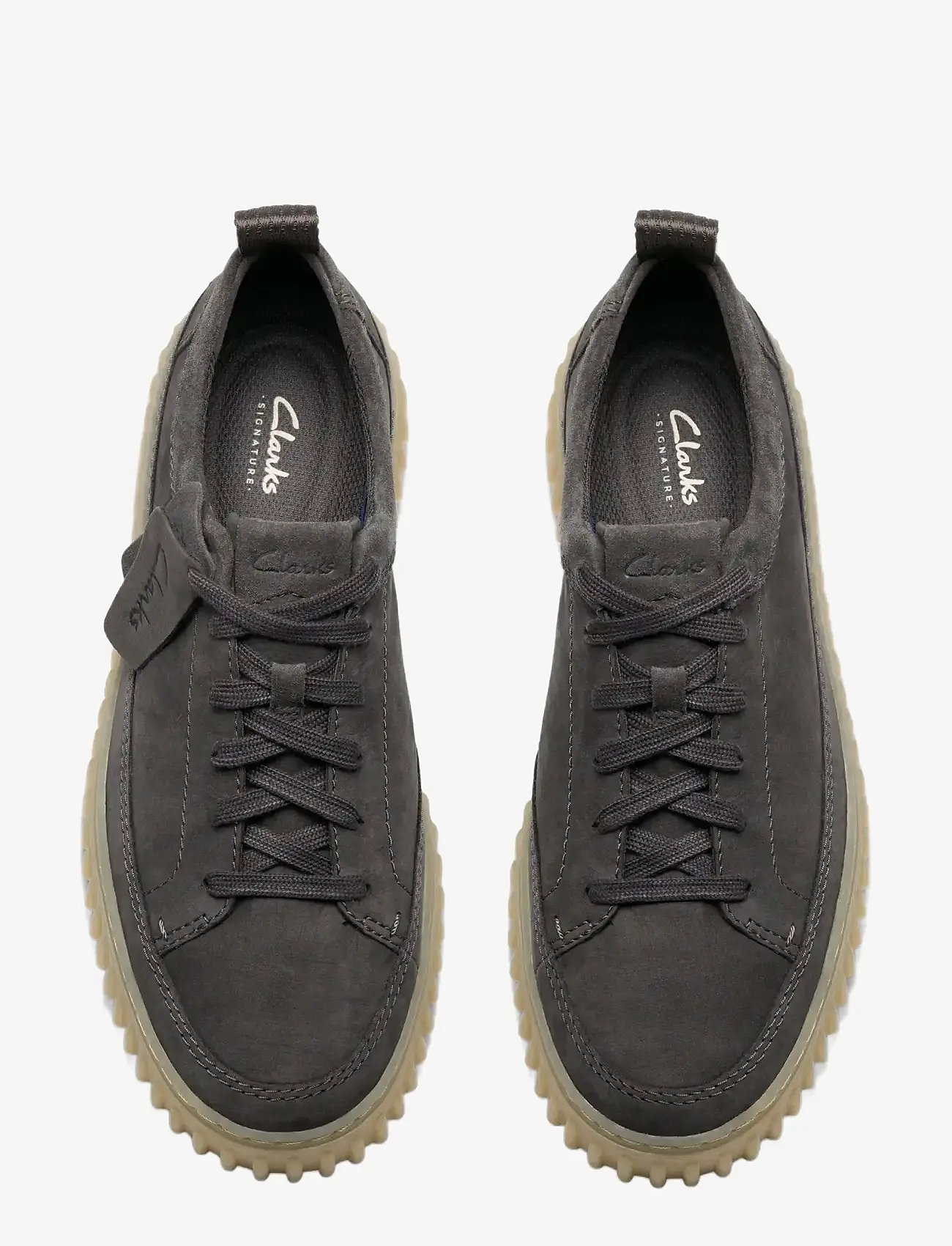 Clarks - Torhill Lace G - matalavartiset tennarit - dark grey nubuck - 3