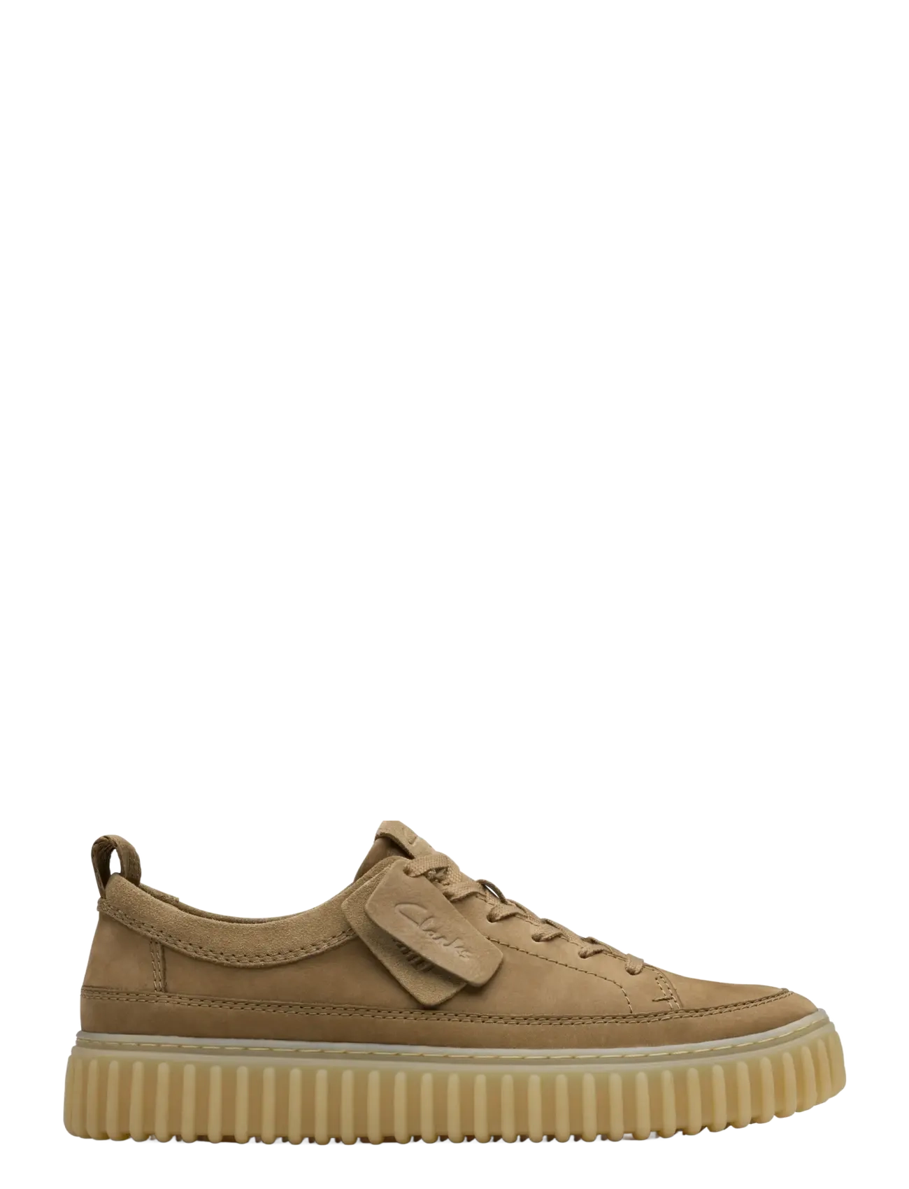Clarks - Torhill Lace G - laag sneakers - dark sand nubuck - 1