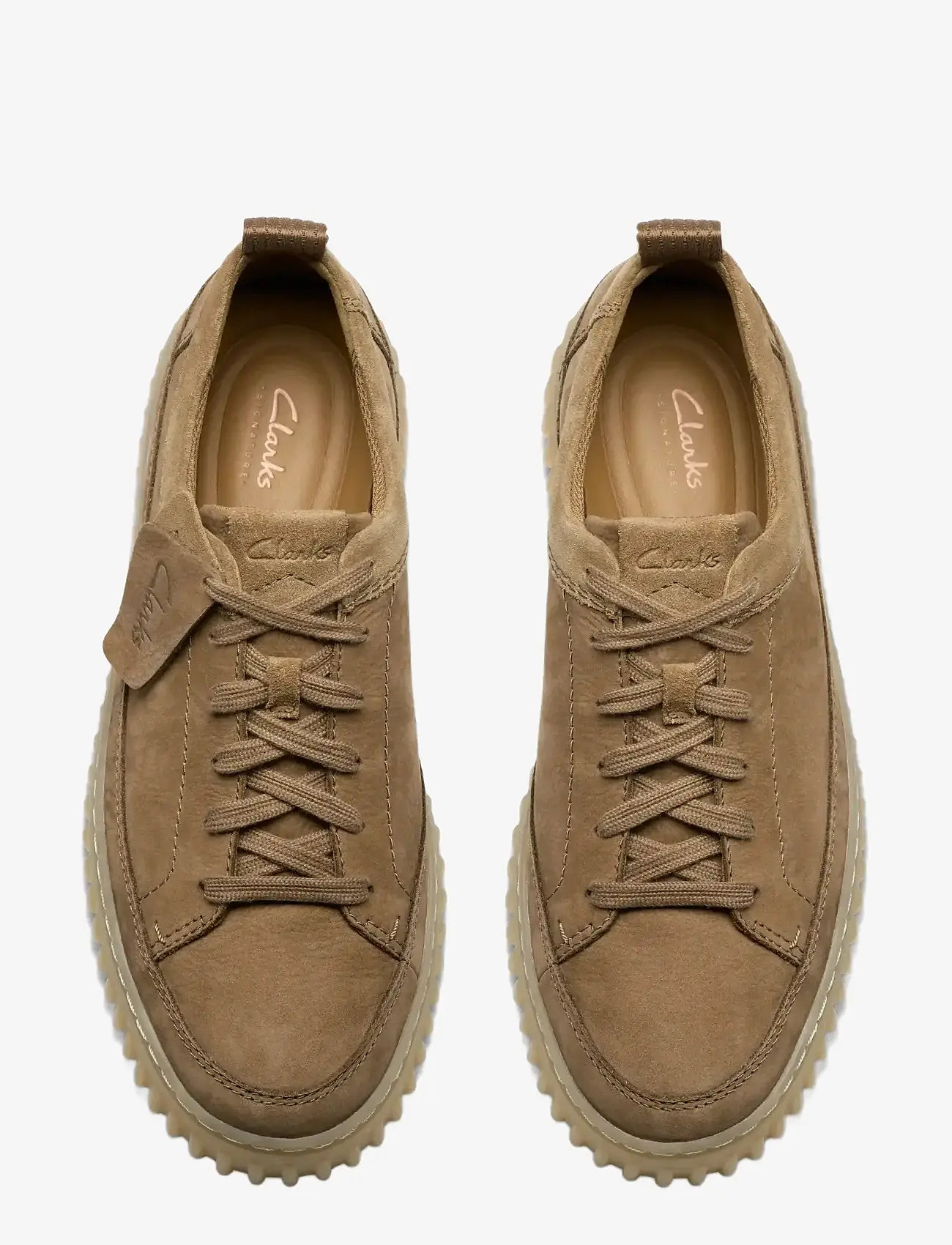 Clarks - Torhill Lace G - low tops - dark sand nubuck - 4