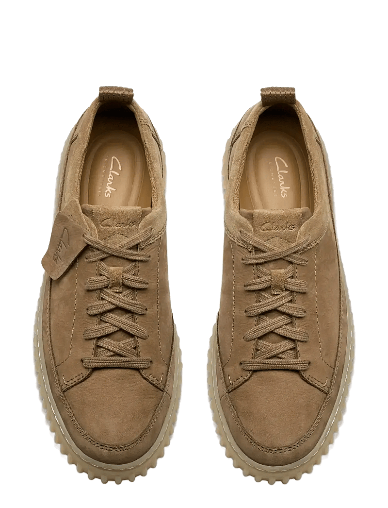 Clarks - Torhill Lace G - low tops - dark sand nubuck - 4