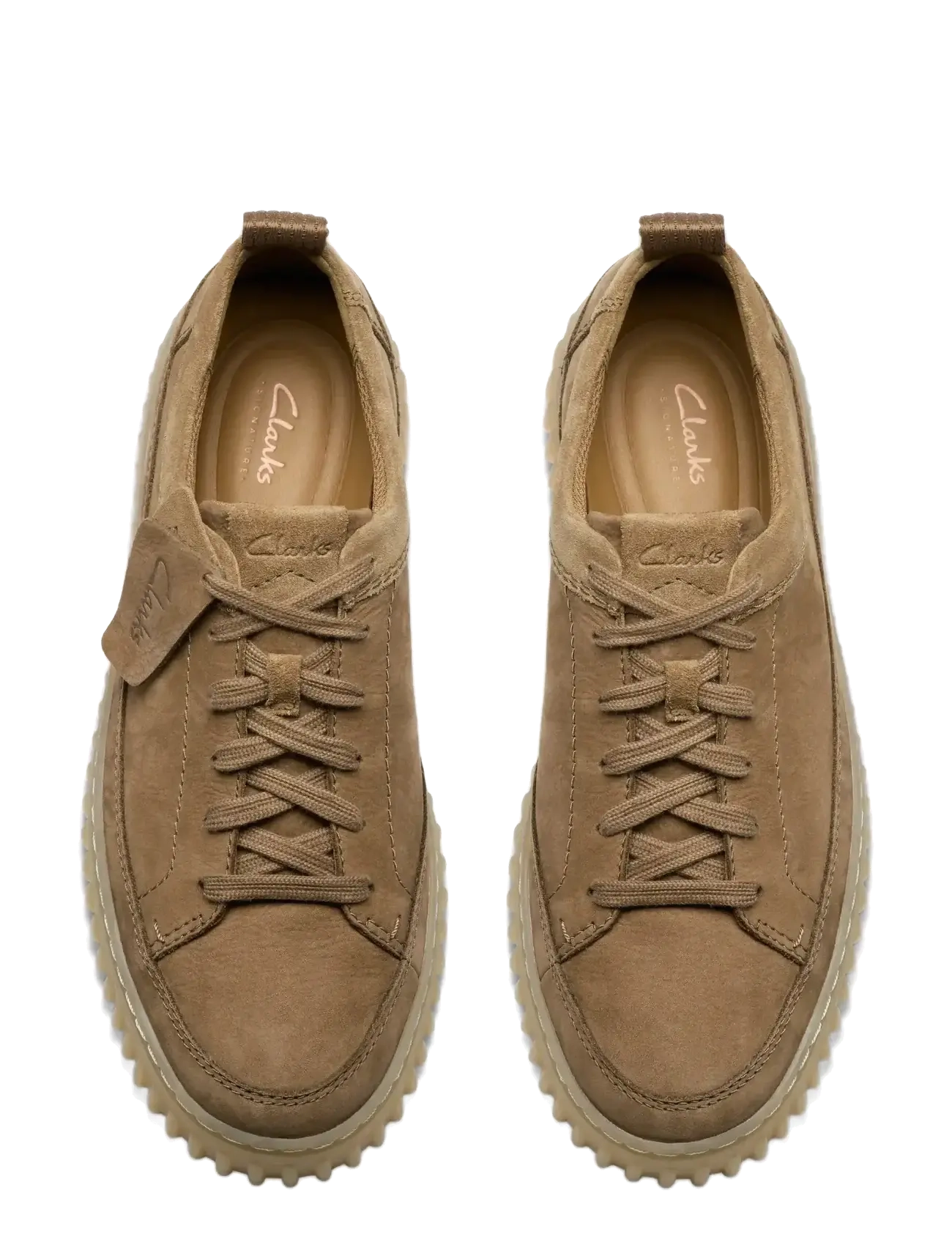 Clarks - Torhill Lace G - laag sneakers - dark sand nubuck - 4