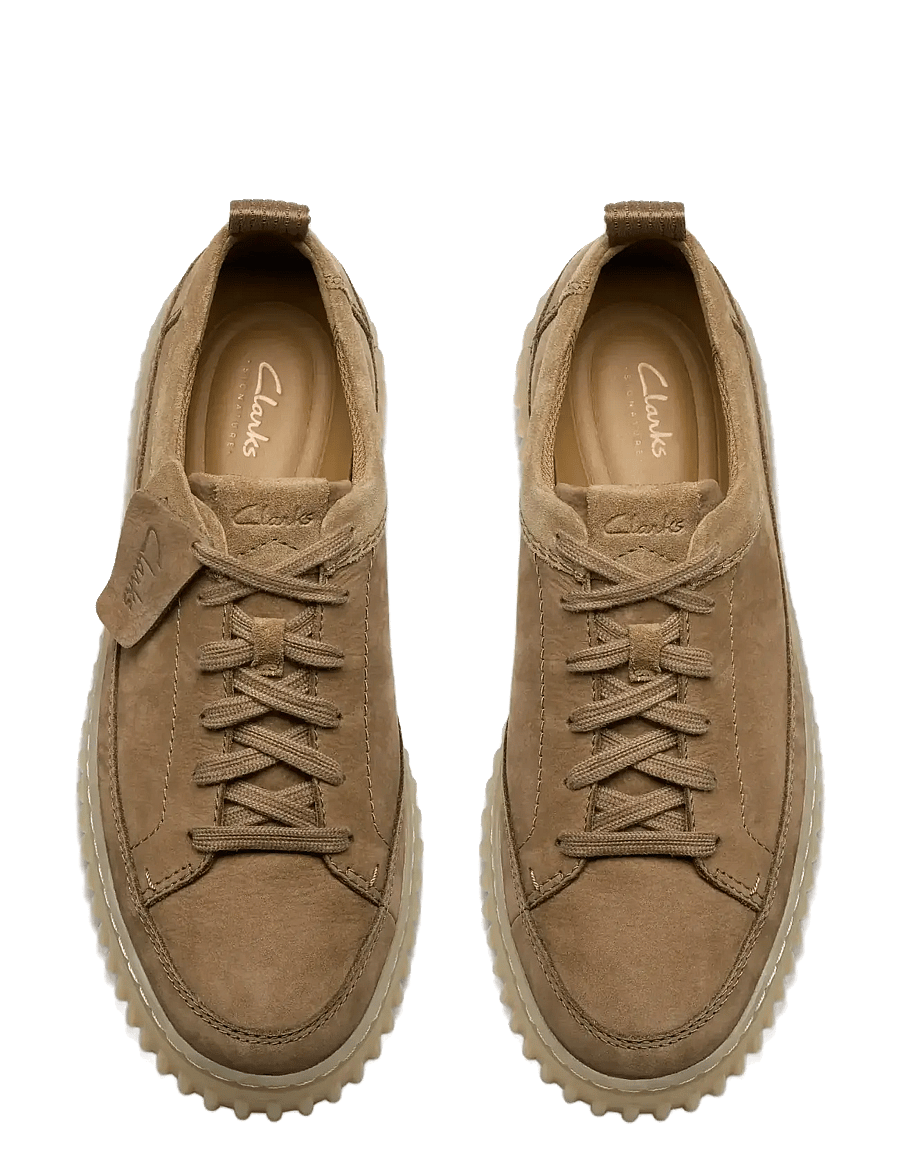 Clarks - Torhill Lace G - niedriger schnitt - dark sand nubuck - 4