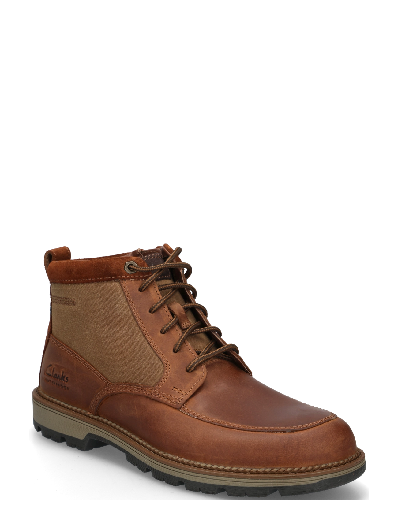 Clarks Maplewalk Rise G - Skor - DARK TAN LEA / brown