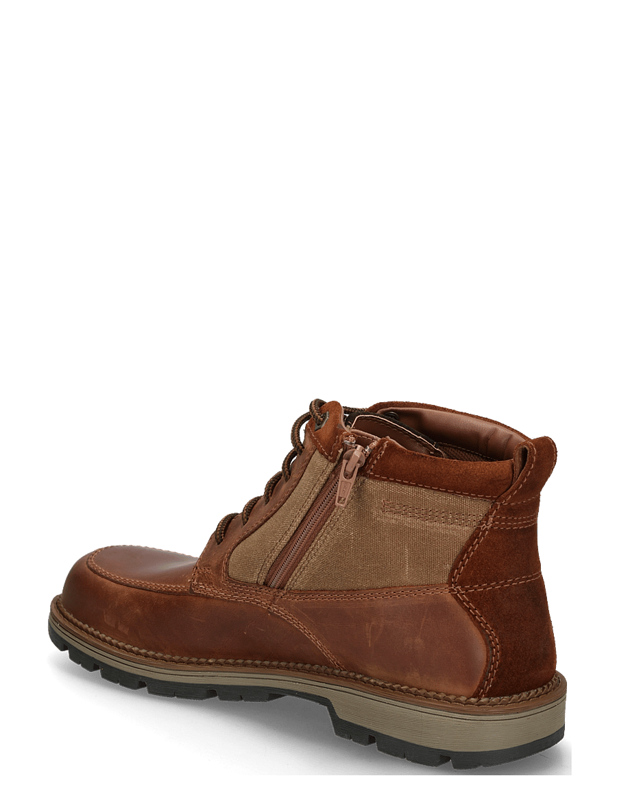 Clarks - Maplewalk Rise G - dark tan lea - 1