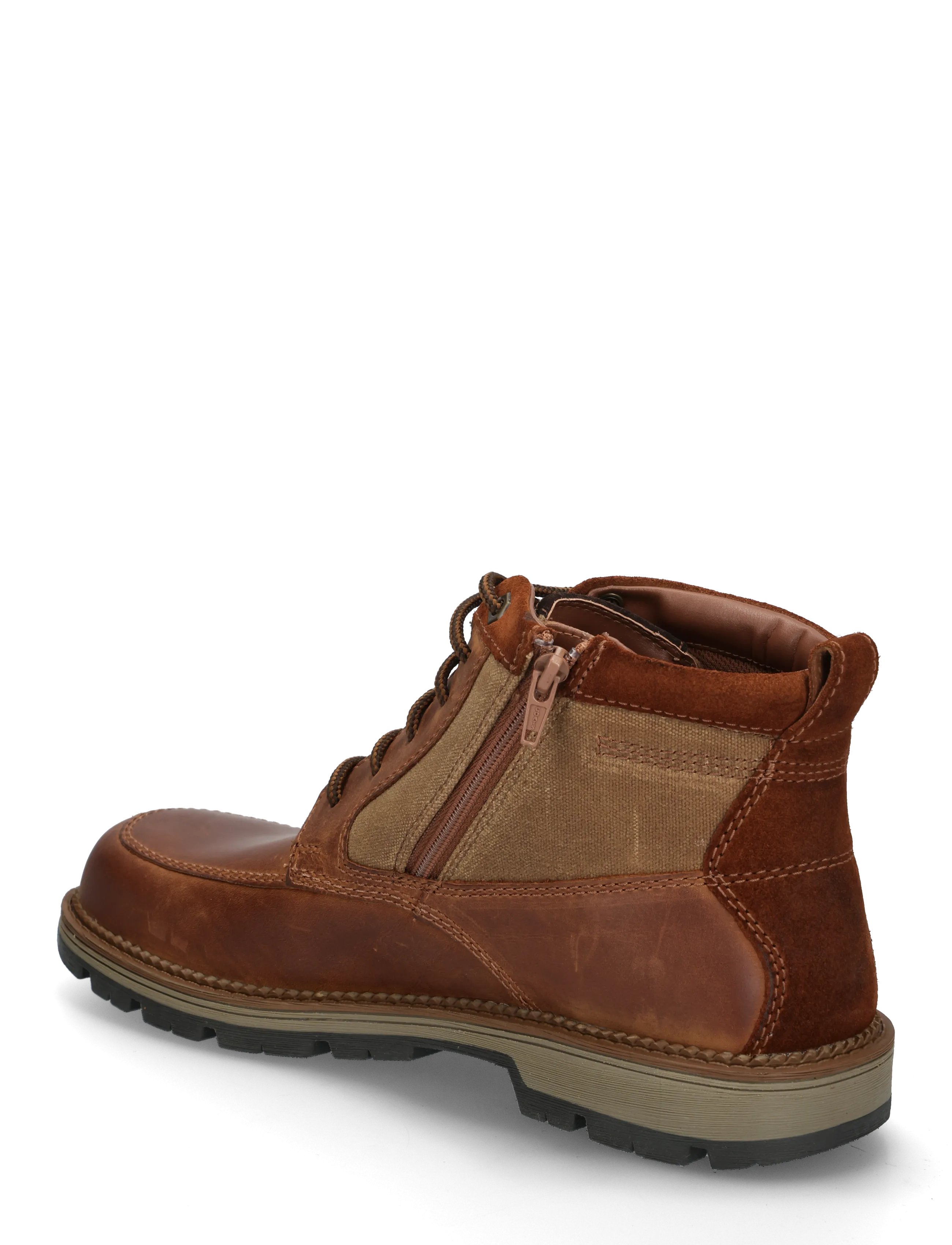 Clarks - Maplewalk Rise G - kängor med snörning - dark tan lea - 1