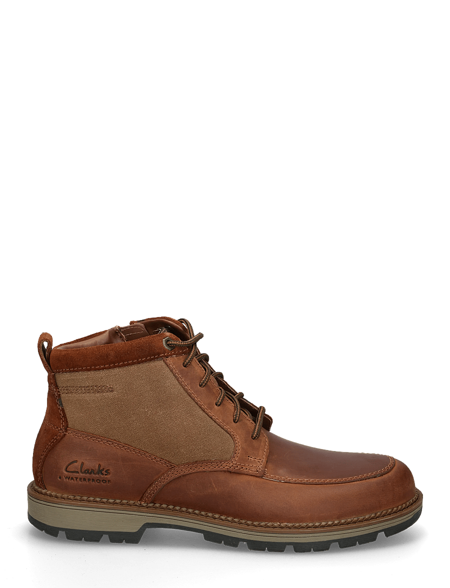 Clarks - Maplewalk Rise G - kängor med snörning - dark tan lea - 2