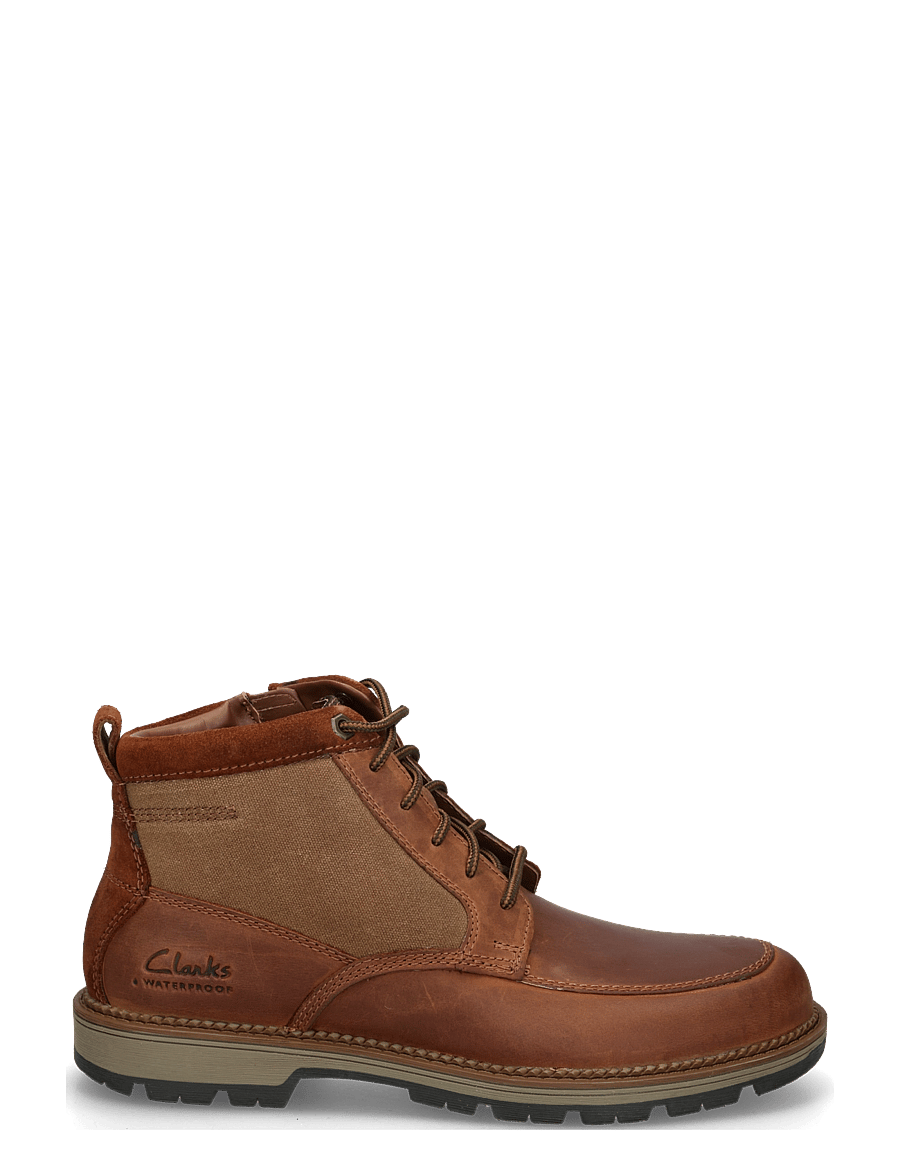 Clarks - Maplewalk Rise G - dark tan lea - 2