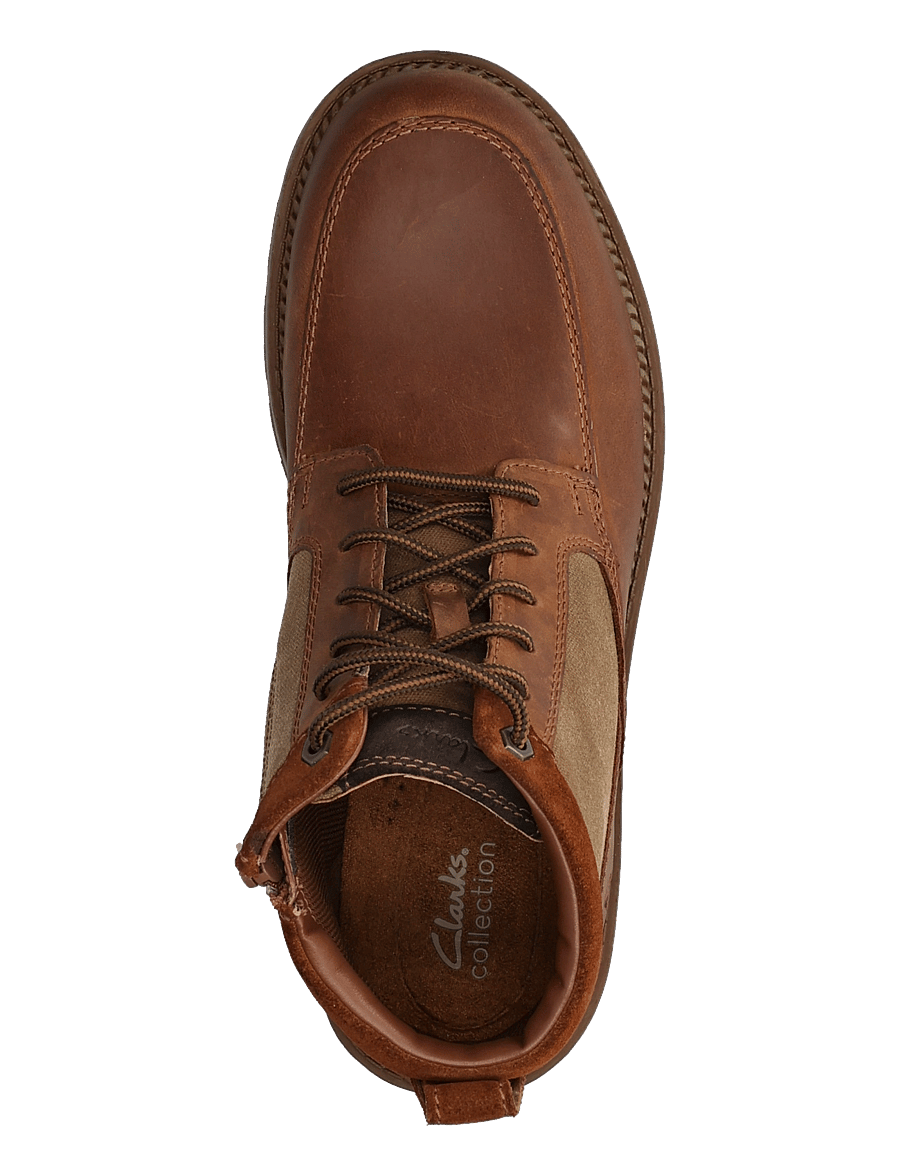 Clarks - Maplewalk Rise G - dark tan lea - 3