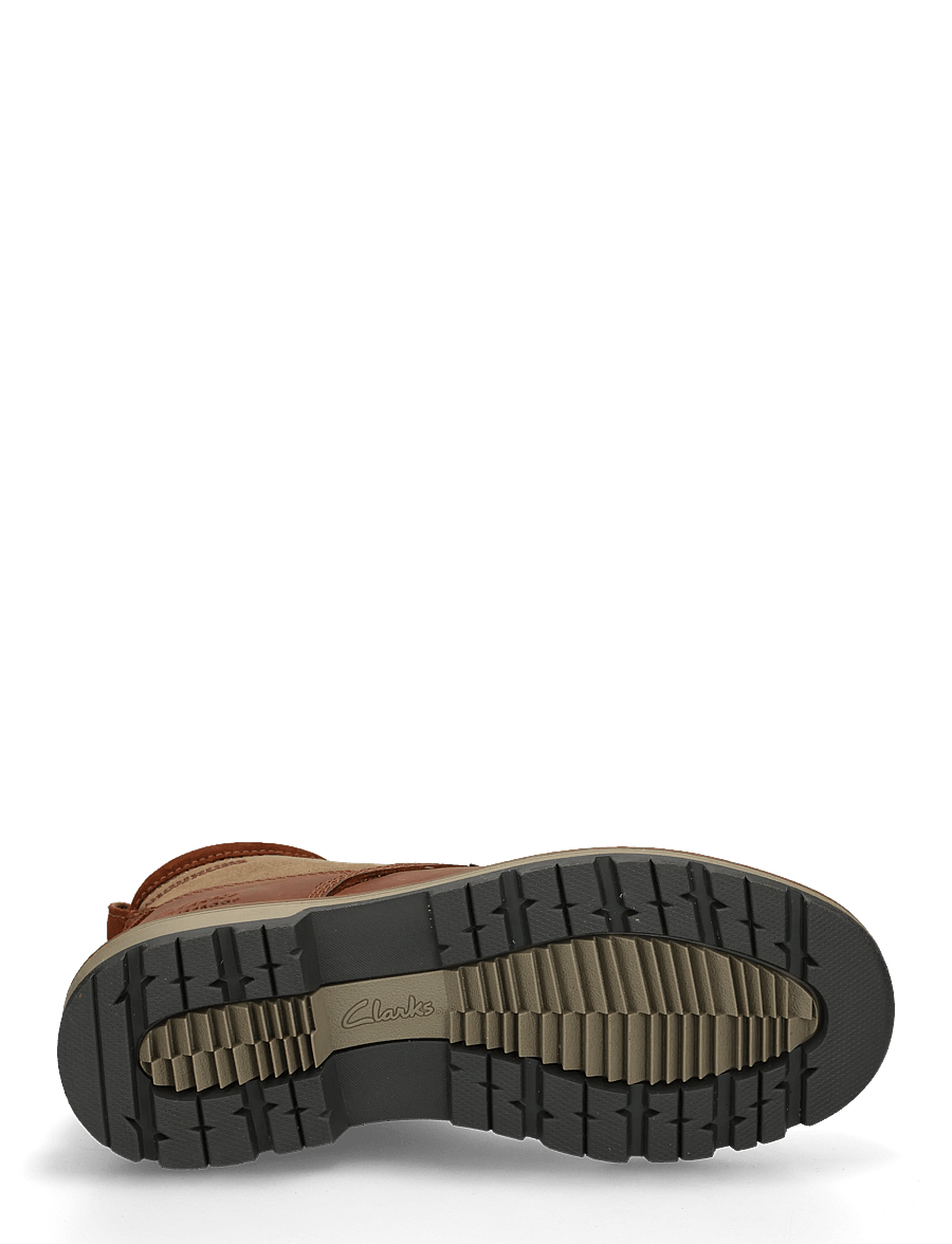Clarks - Maplewalk Rise G - kängor med snörning - dark tan lea - 4