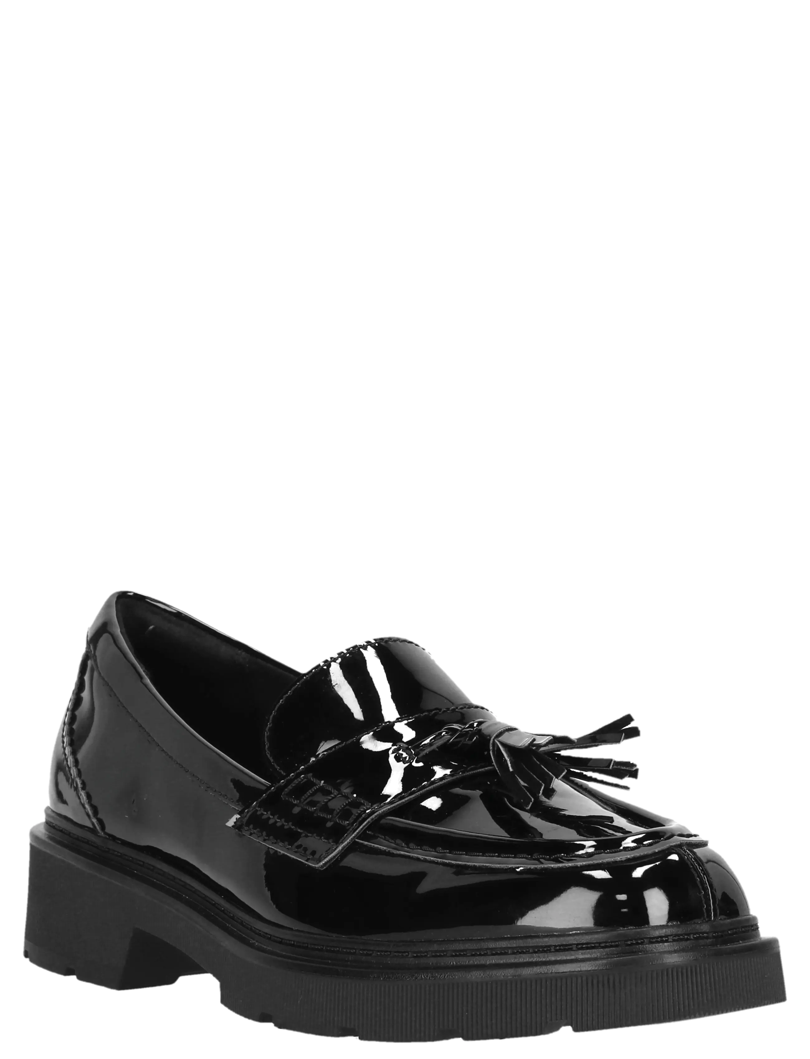 Clarks Lauryl Tassel D, 42, Black, Loafers > Heeled Loafers, Dame