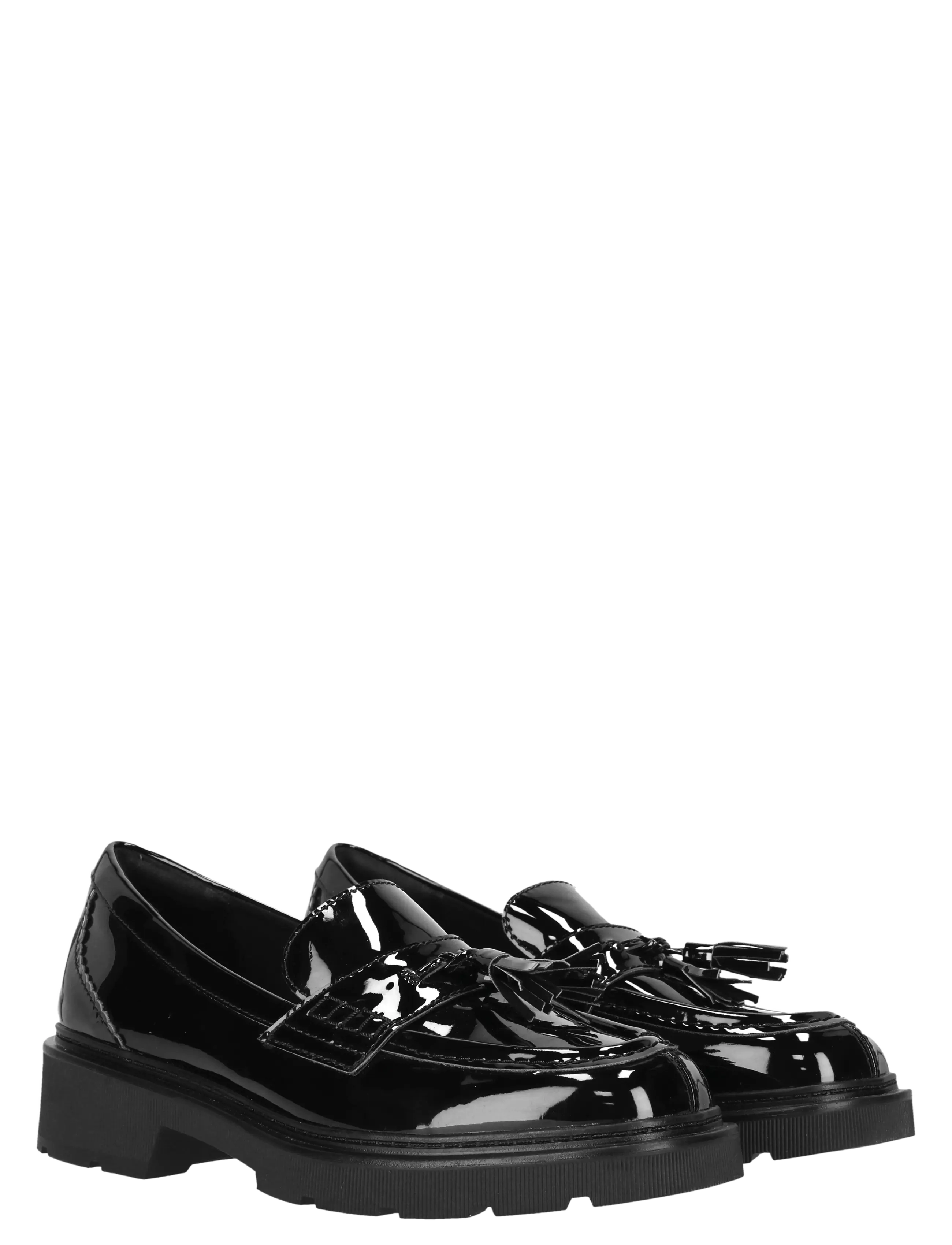 Clarks - Lauryl Tassel D - fashion trends - black pat - 5