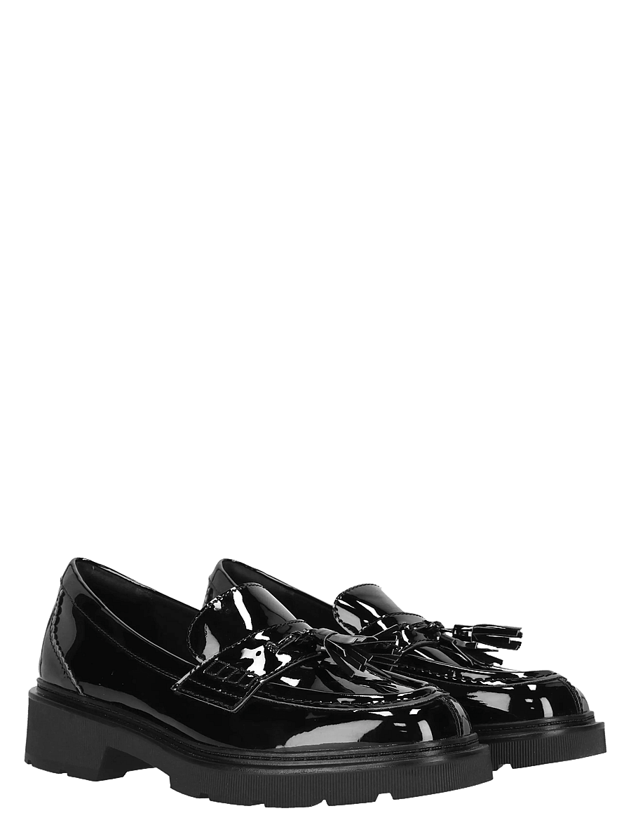 Clarks - Lauryl Tassel D - mode trends - black pat - 5