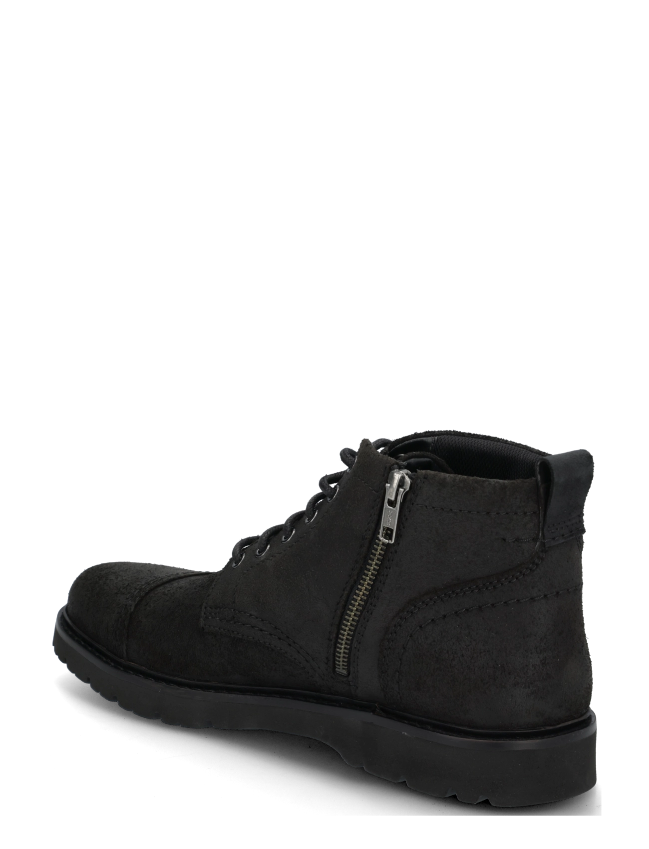 Clarks - Weltridge Zip G - kõrbesaapad - black leather - 1