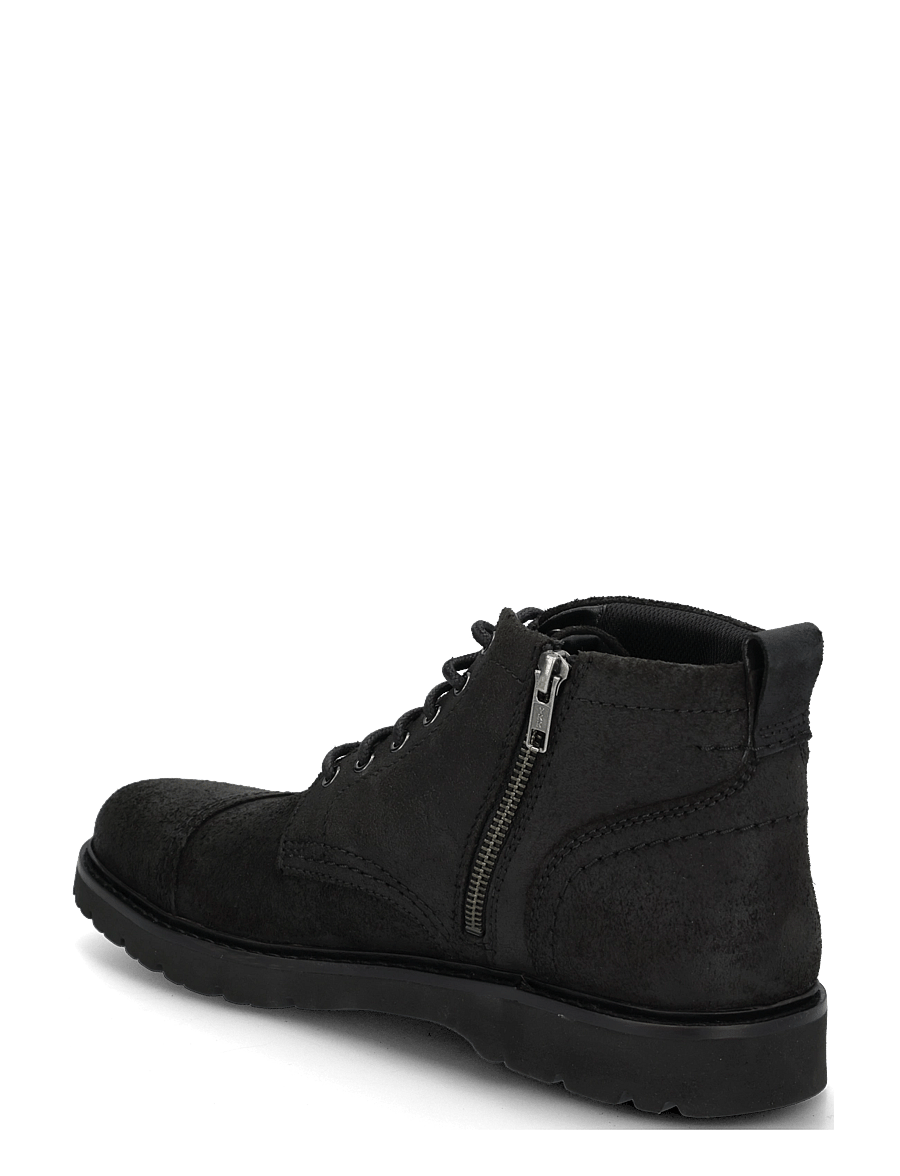 Clarks - Weltridge Zip G - kõrbesaapad - black leather - 1