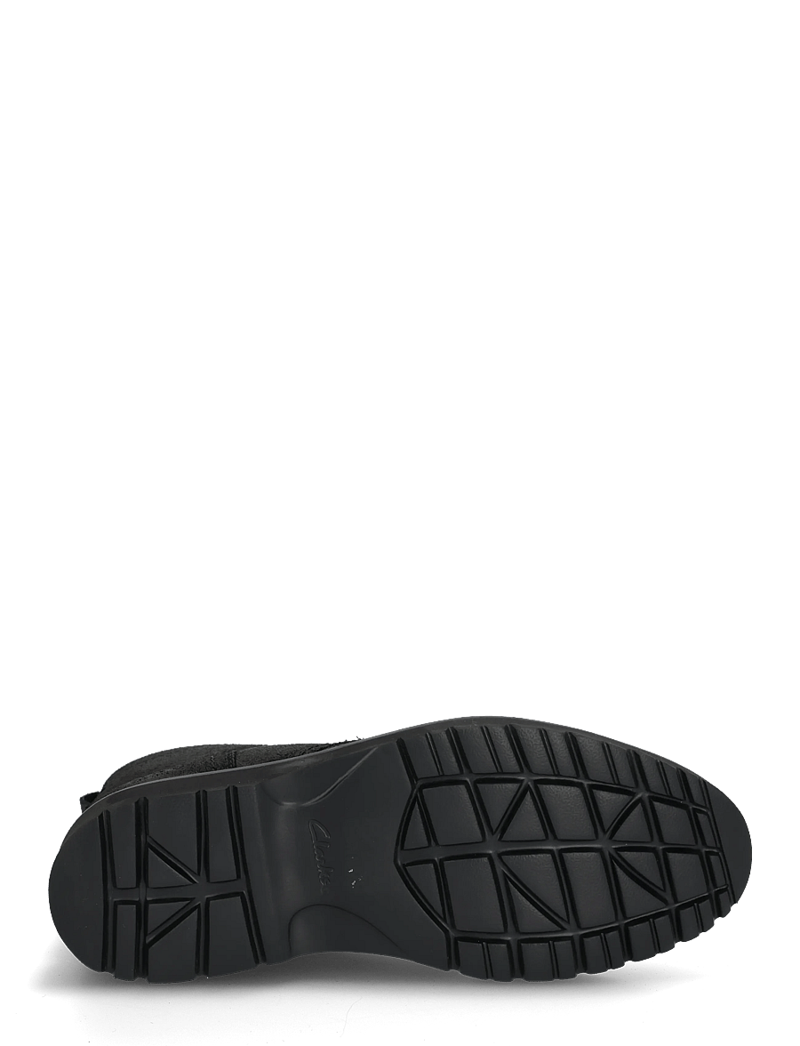 Clarks - Weltridge Zip G - desert boots - black leather - 4