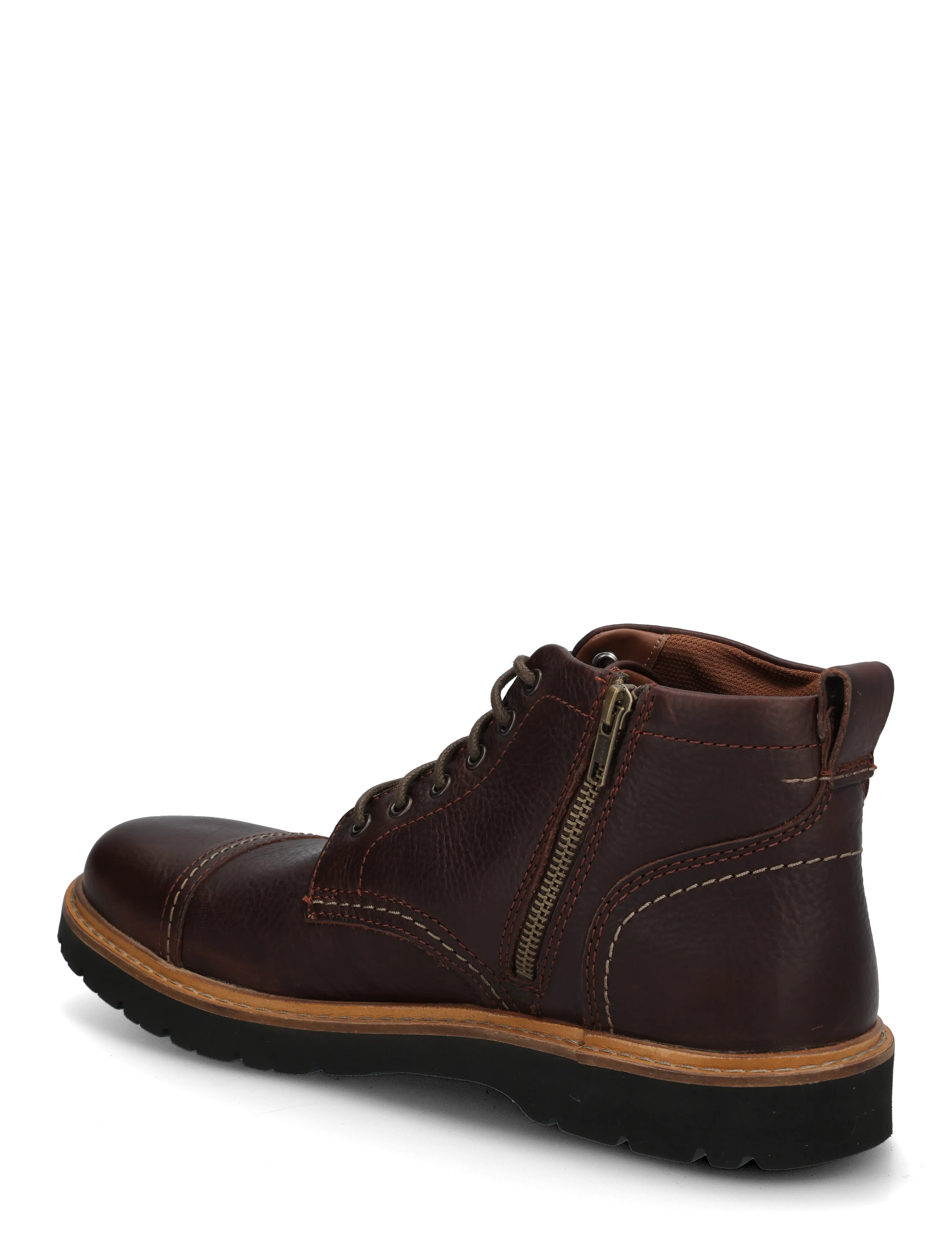 Clarks - Weltridge Zip G - Ökenkängor - dark brown lea - 1