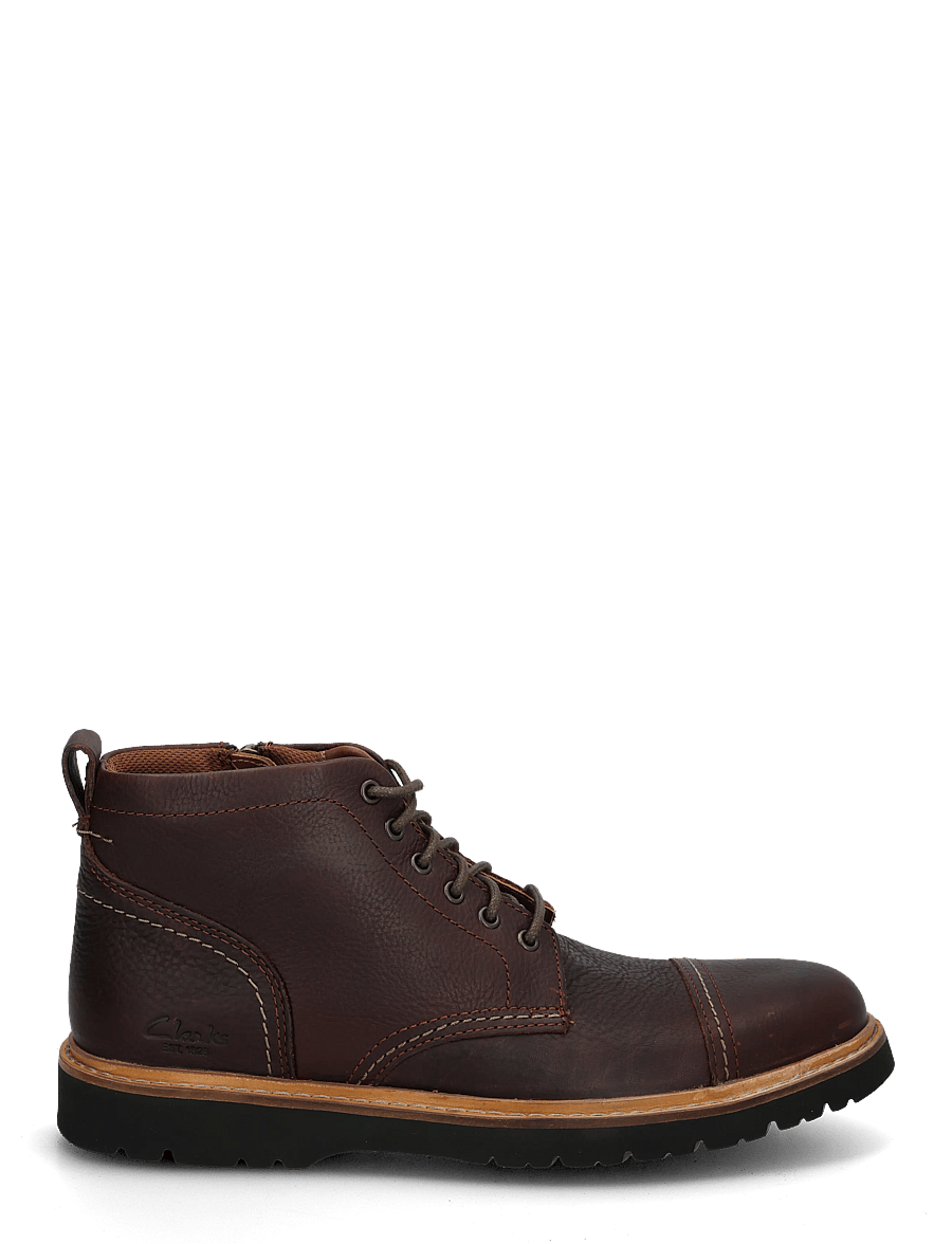 Clarks - Weltridge Zip G - Ökenkängor - dark brown lea - 2