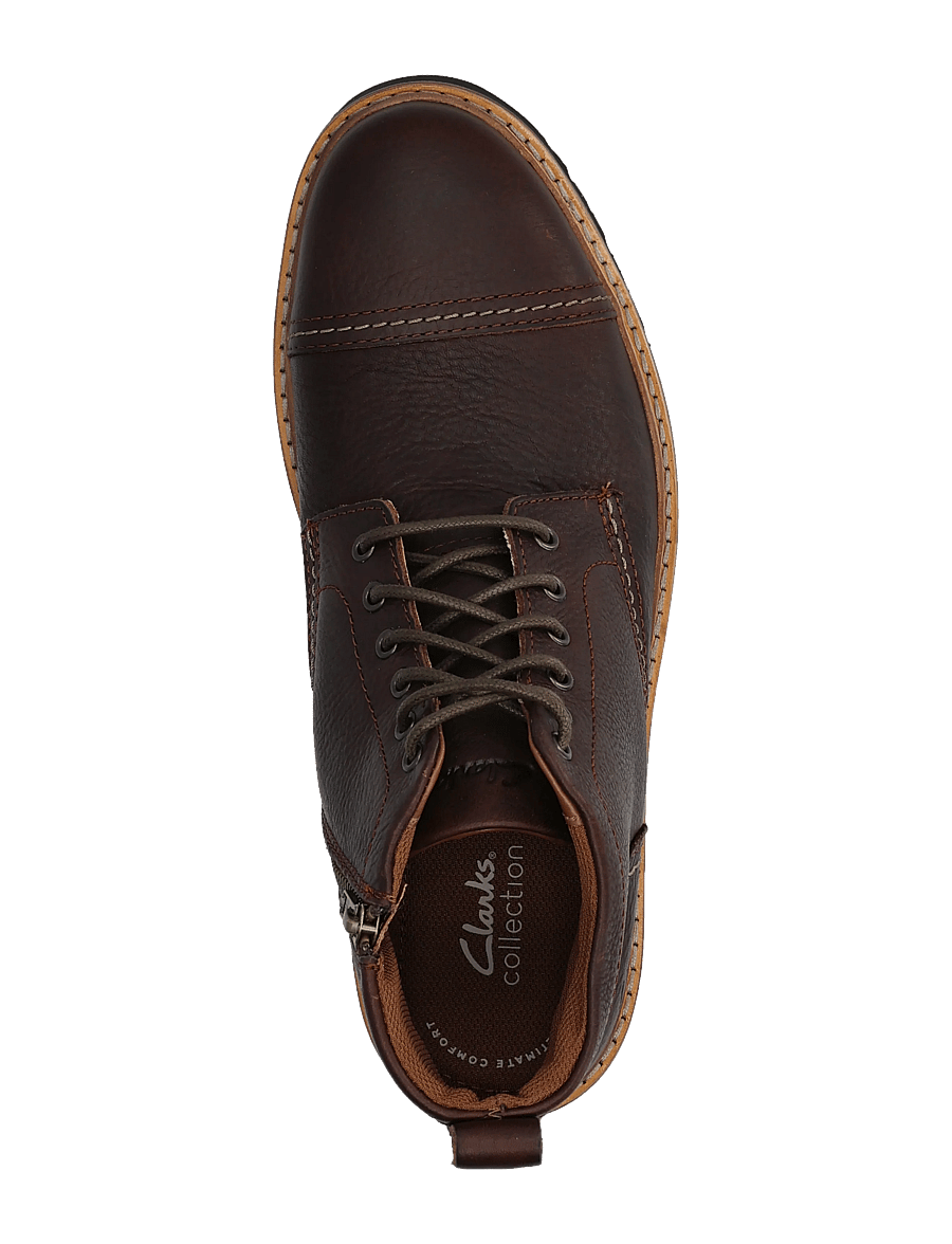 Clarks - Weltridge Zip G - Ökenkängor - dark brown lea - 3