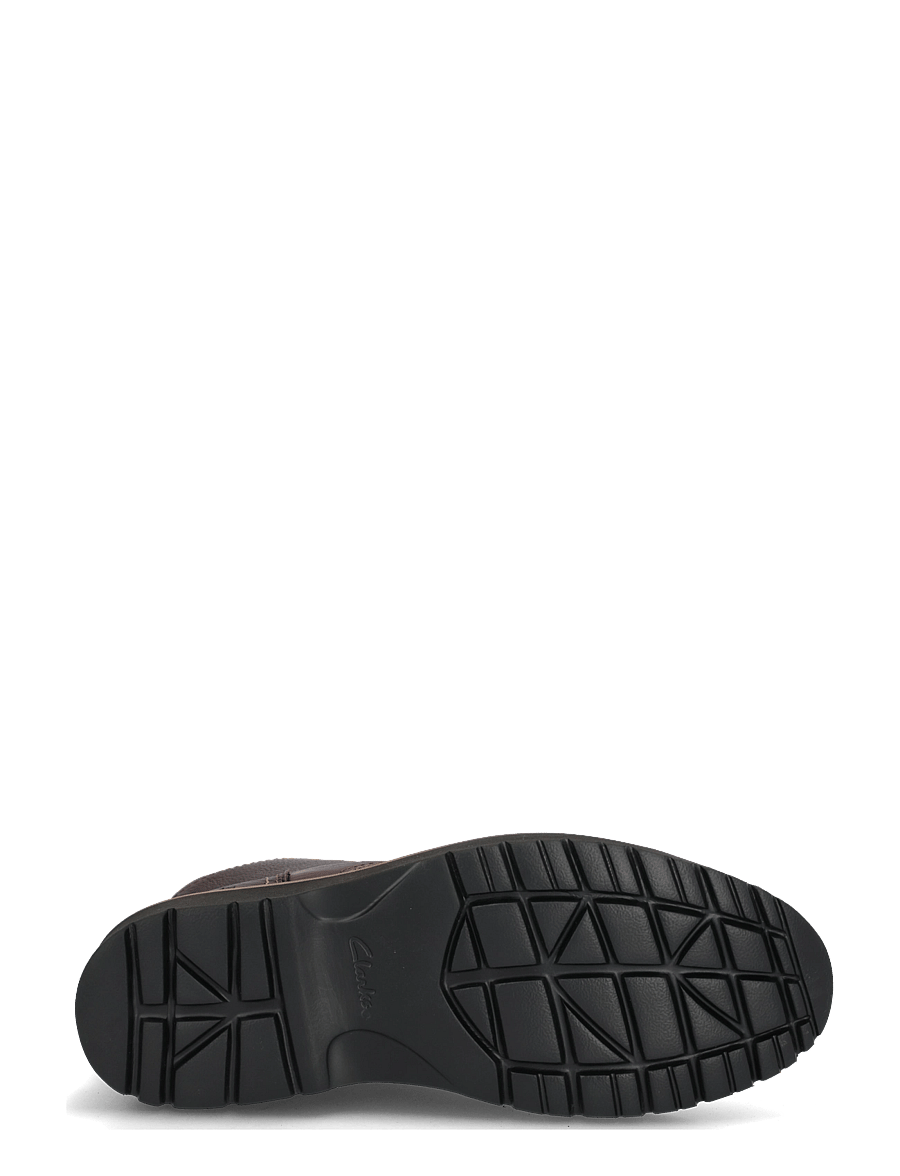 Clarks - Weltridge Zip G - kõrbesaapad - dark brown lea - 4