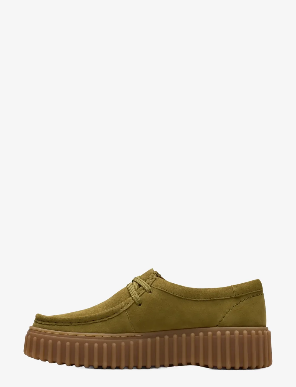 Clarks - Torhill Bee D - modetrender - olive suede - 2