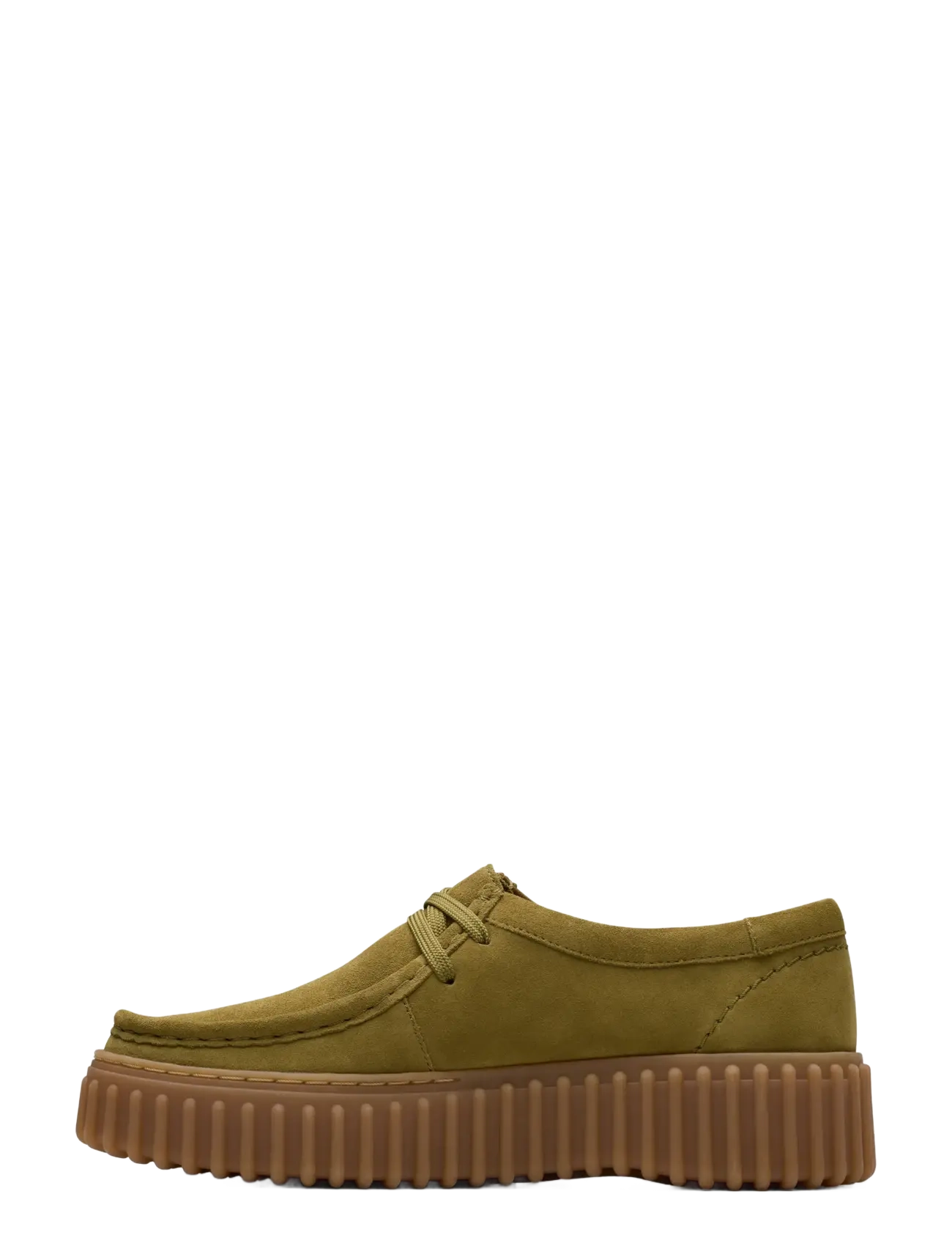 Clarks - Torhill Bee D - olive suede - 2