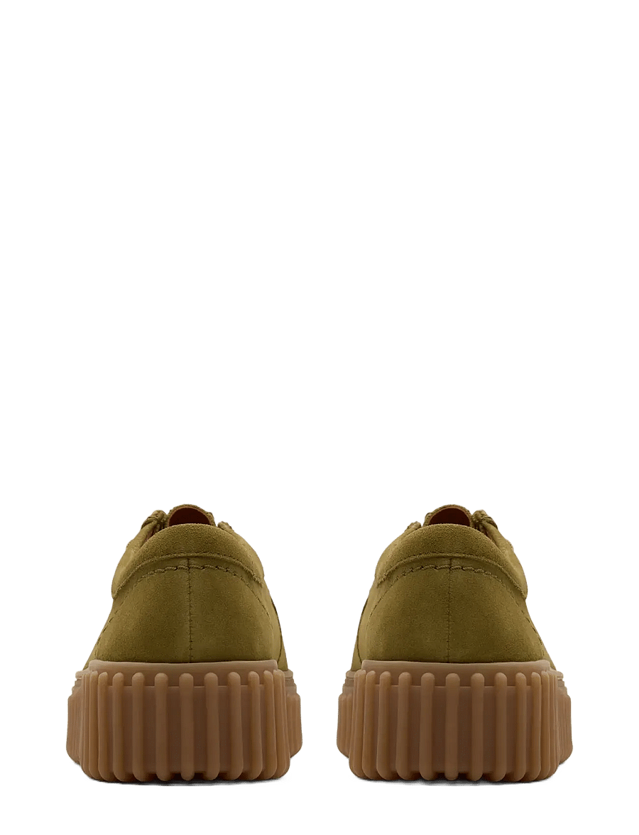 Clarks - Torhill Bee D - olive suede - 5