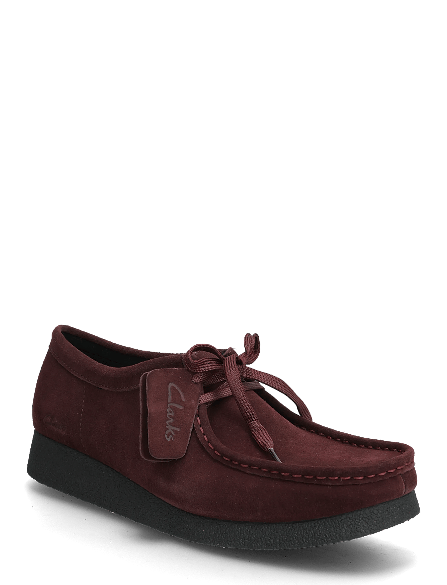 Clarks - WallabeeEVOSh D - merlot - 0