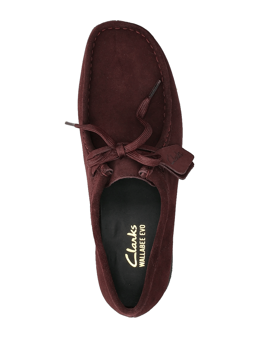 Clarks - WallabeeEVOSh D - merlot - 3