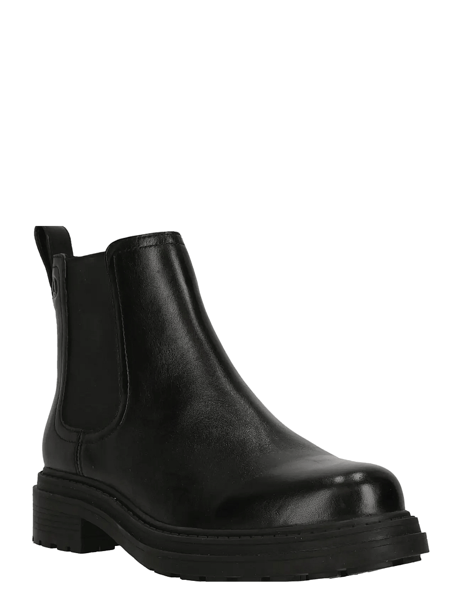 Clarks - Orinoco3 Lane D - flate ankelboots - black leather - 0