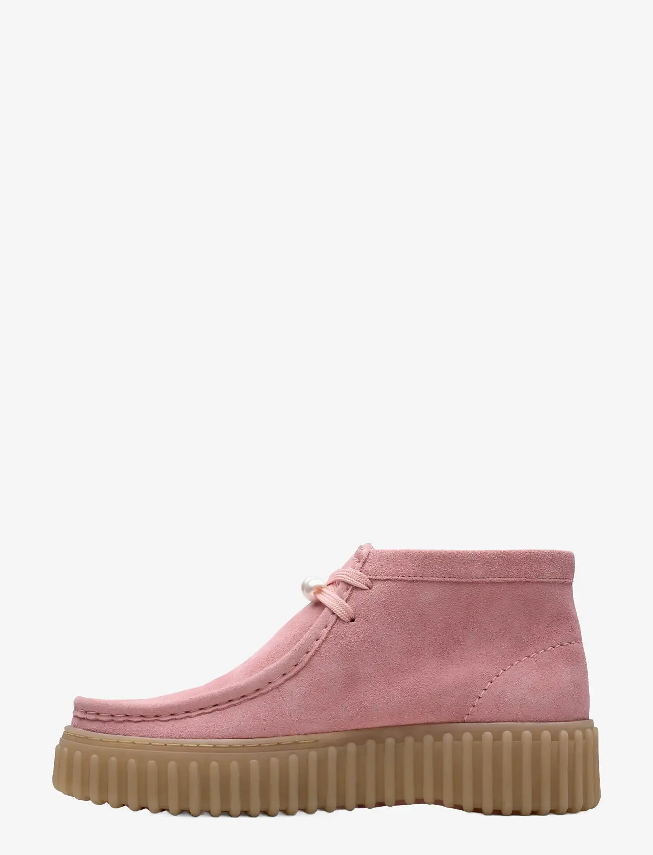 Clarks - Torhill Moss D - loafers - dusty rose sde - 2