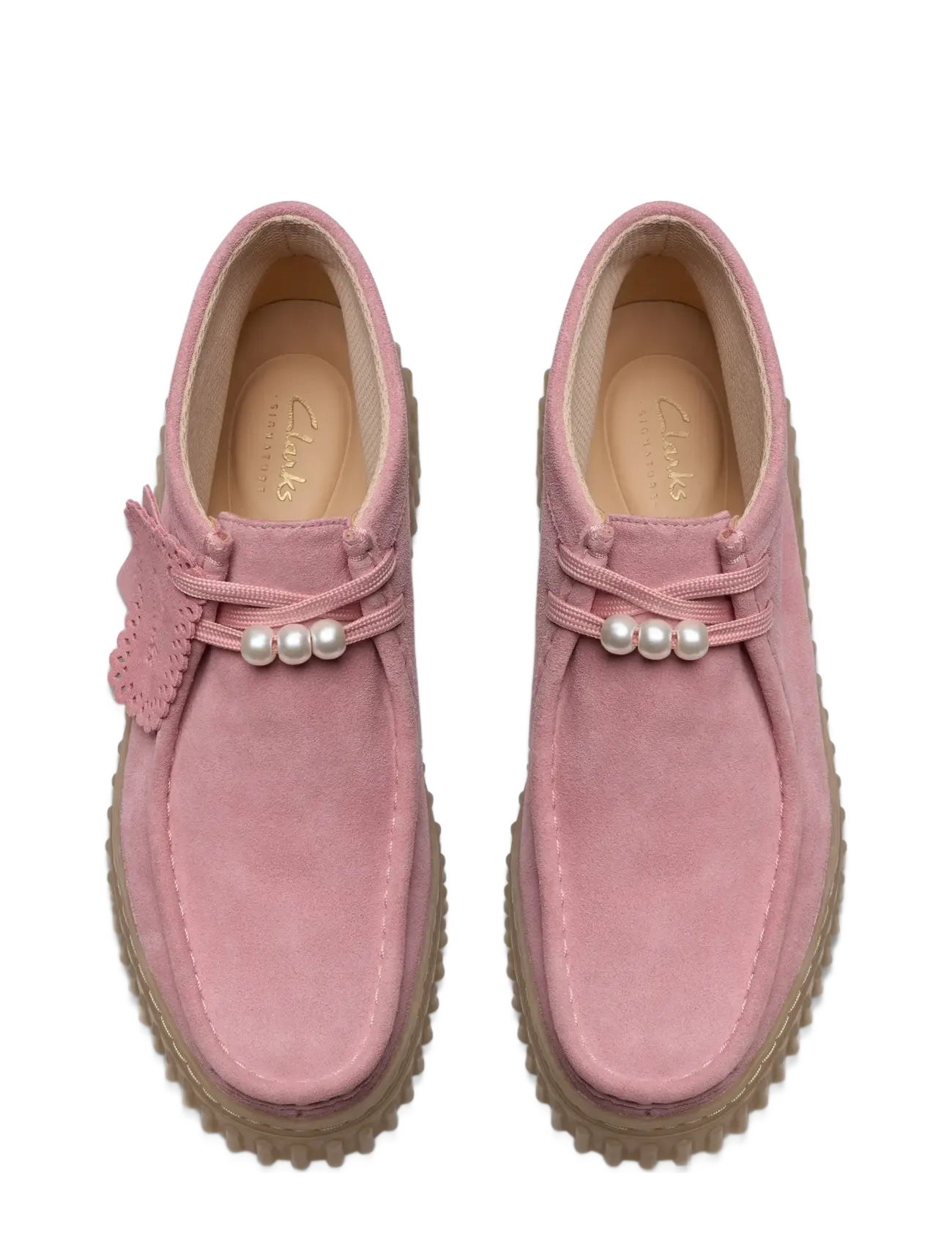 Clarks - Torhill Moss D - dusty rose sde - 4
