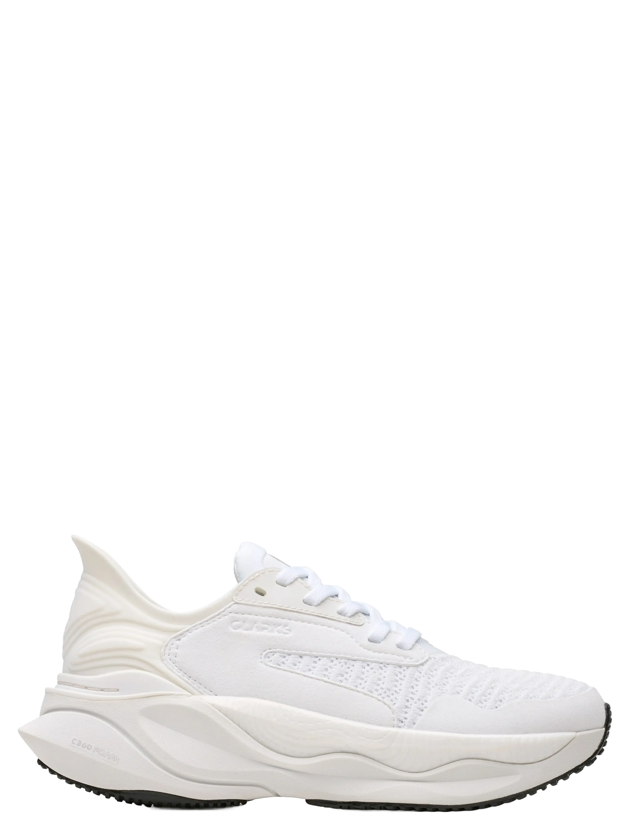 Clarks - Clarks Pace. D - lave sneakers - white - 2