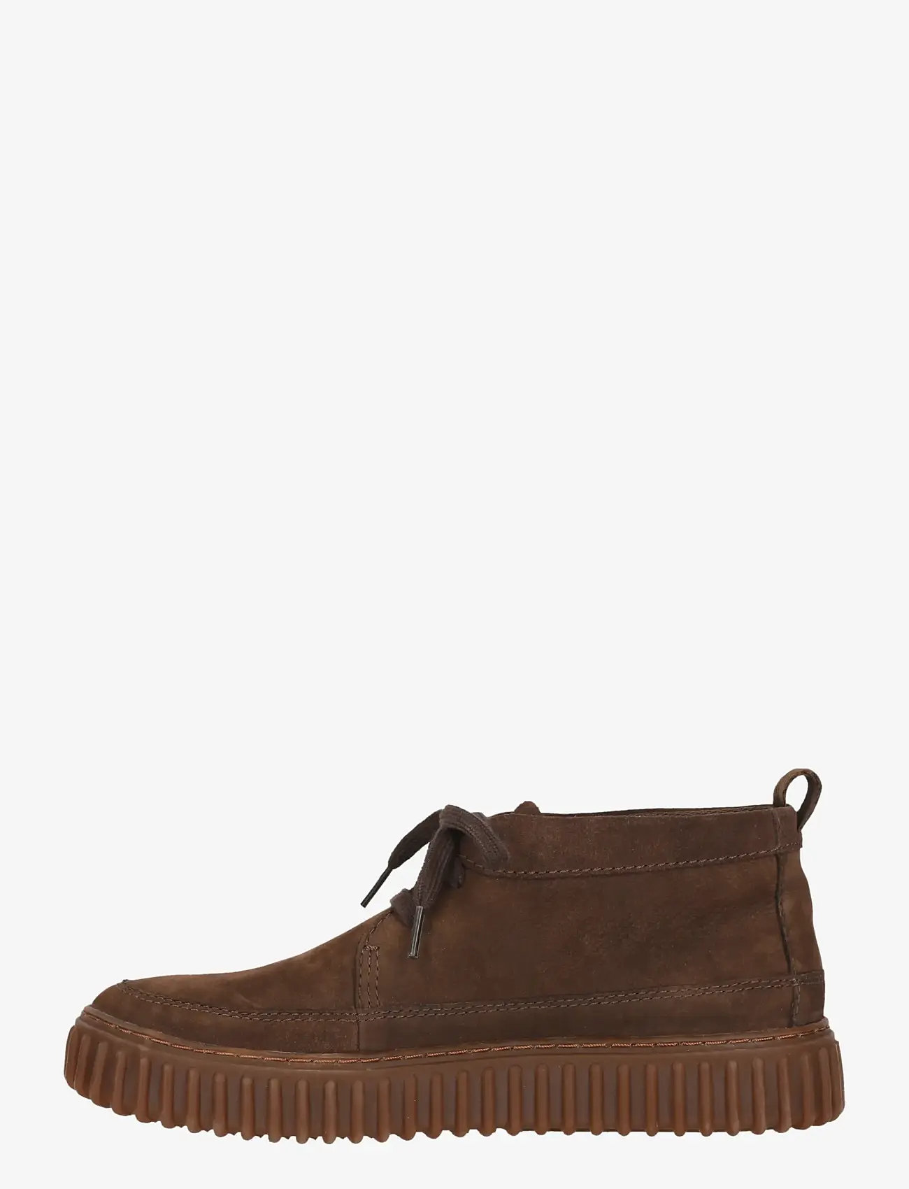 Clarks - Torhill LaceHi G - dark brown nub - 3