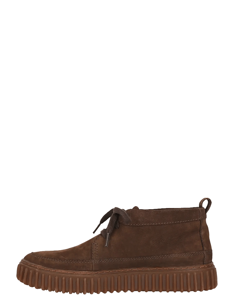 Clarks - Torhill LaceHi G - dark brown nub - 3