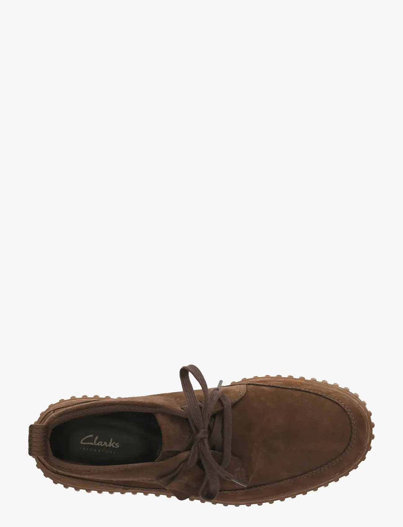 Clarks - Torhill LaceHi G - dark brown nub - 4