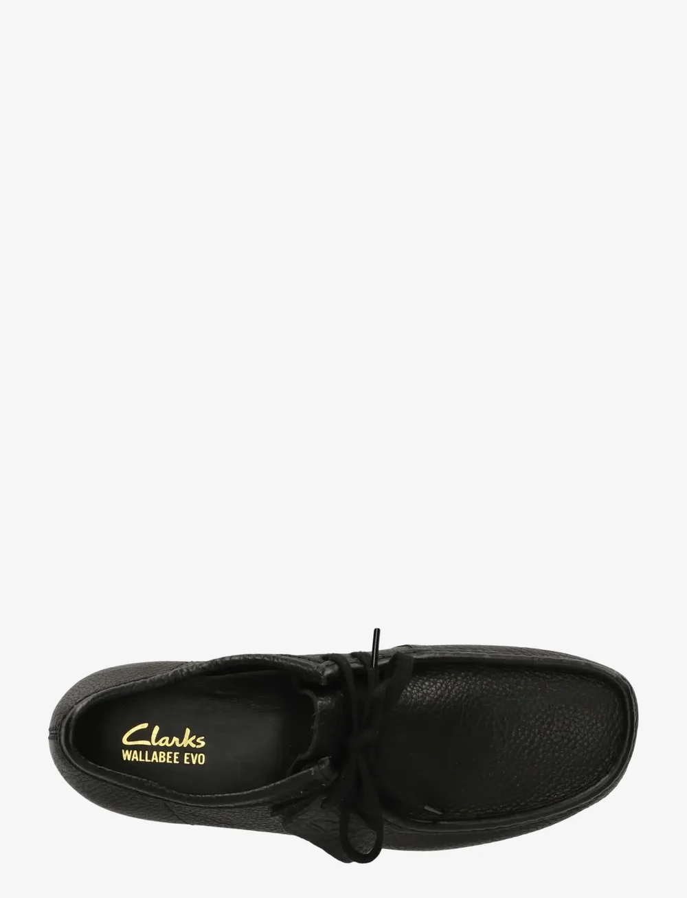 Clarks - WallabeeEVO G - kupuj według okazji - black leather - 4