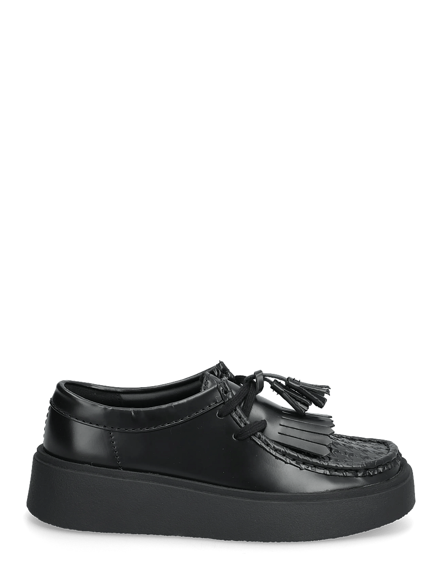 Clarks - Torview D - modetrender - black leather - 1