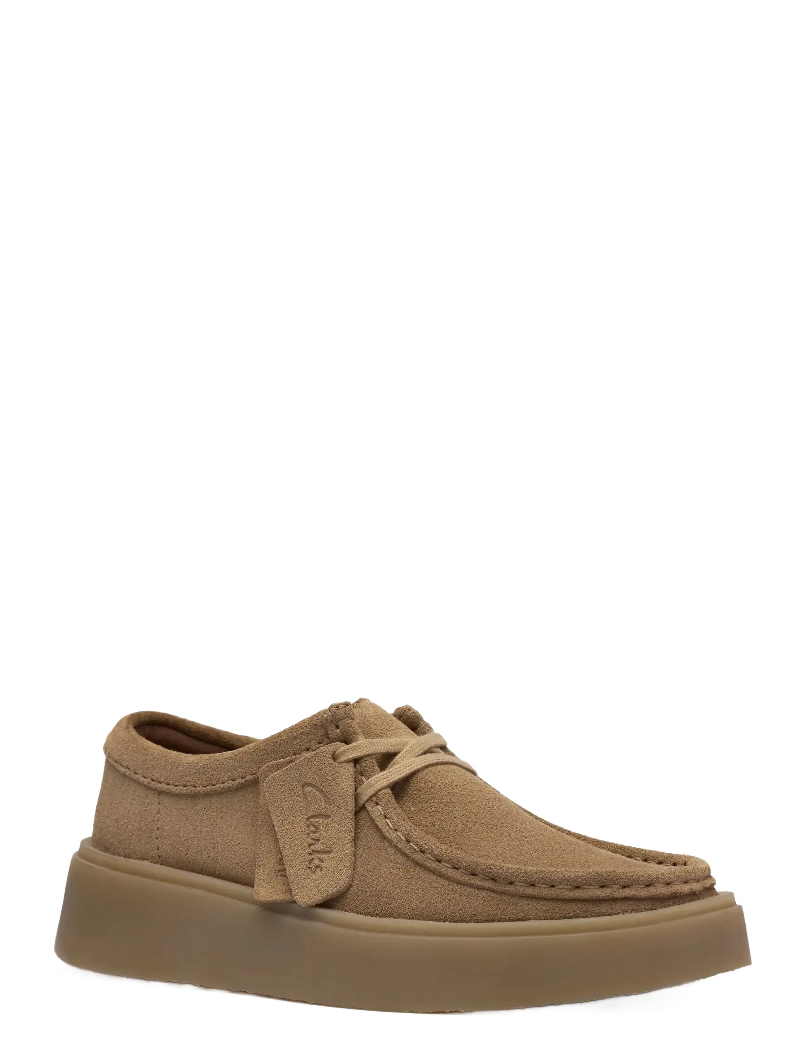 Clarks Torview W D - Obuwie - DARK SAND SUEDE / beige