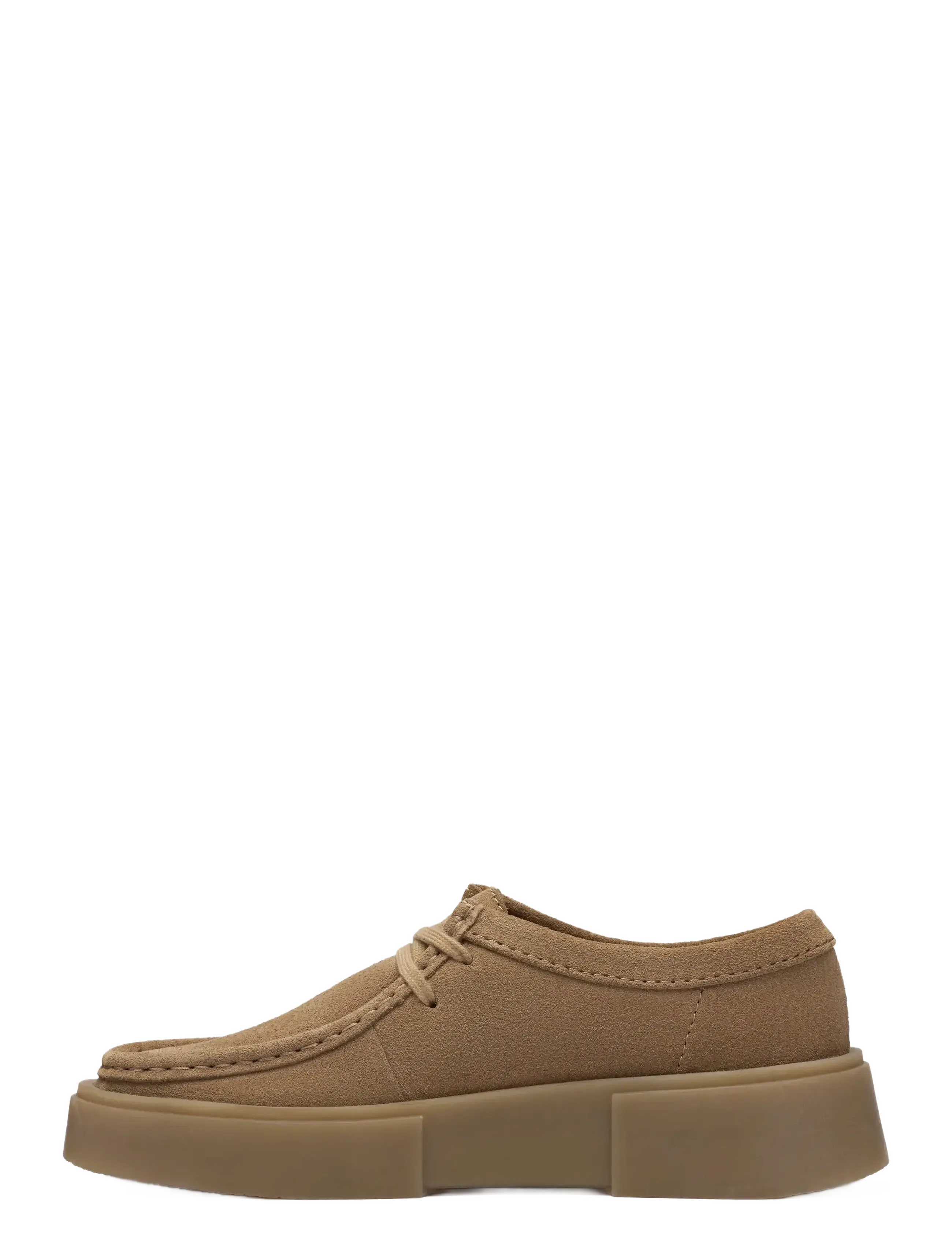 Clarks - Torview W D - loafers - dark sand suede - 3