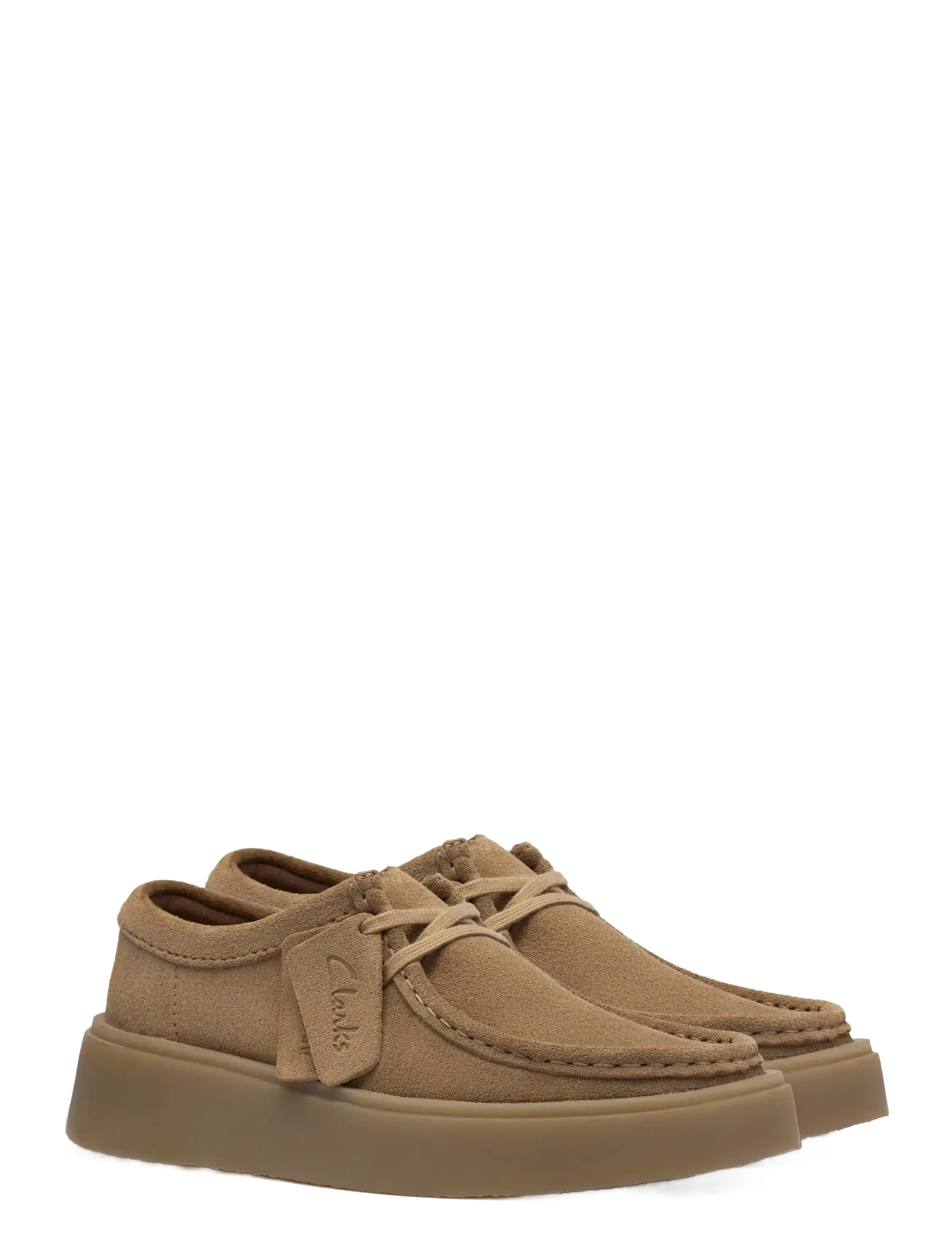 Clarks - Torview W D - loafers - dark sand suede - 5