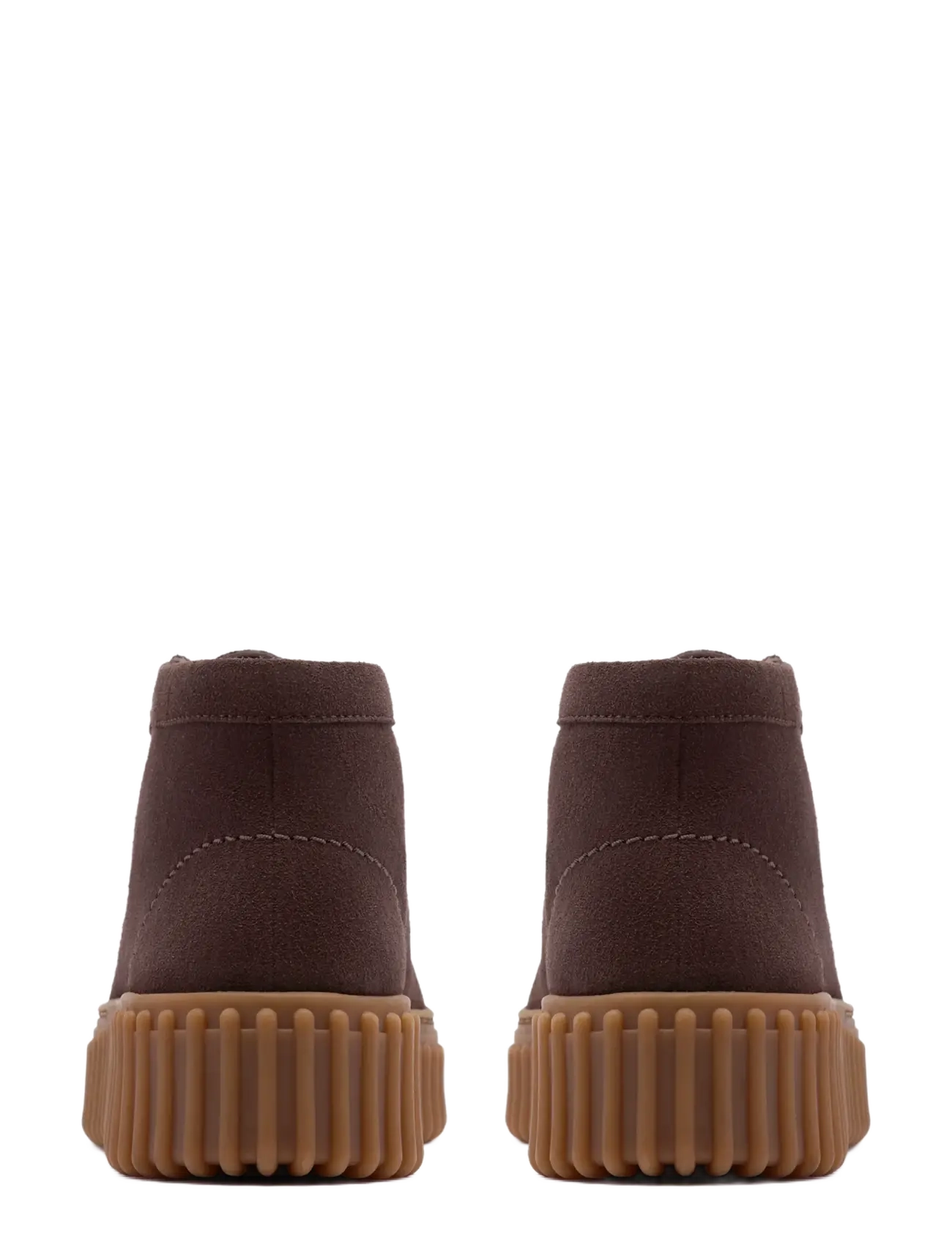 Clarks - Torhill Moss D - dark brown suede - 1