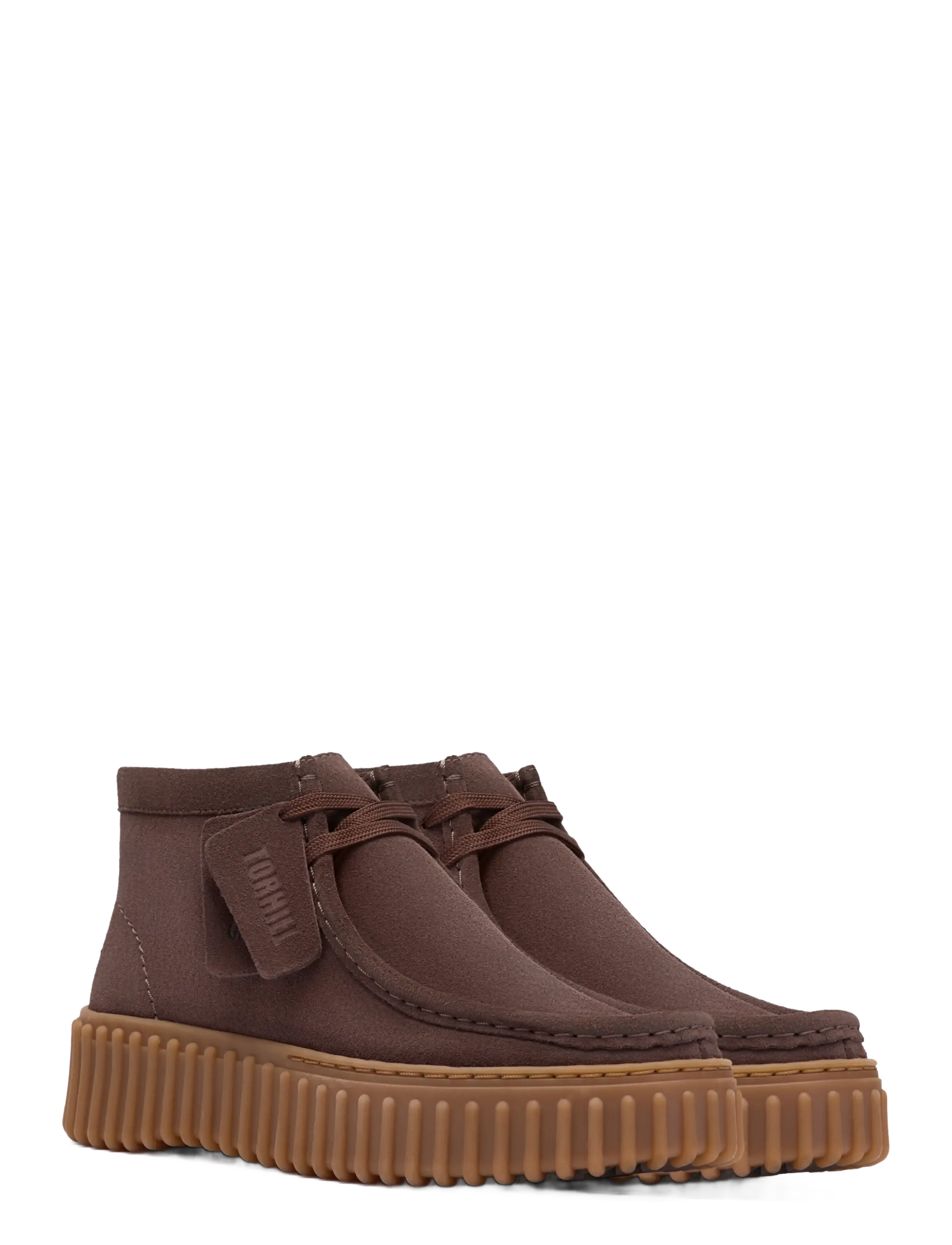 Clarks - Torhill Moss D - dark brown suede - 5