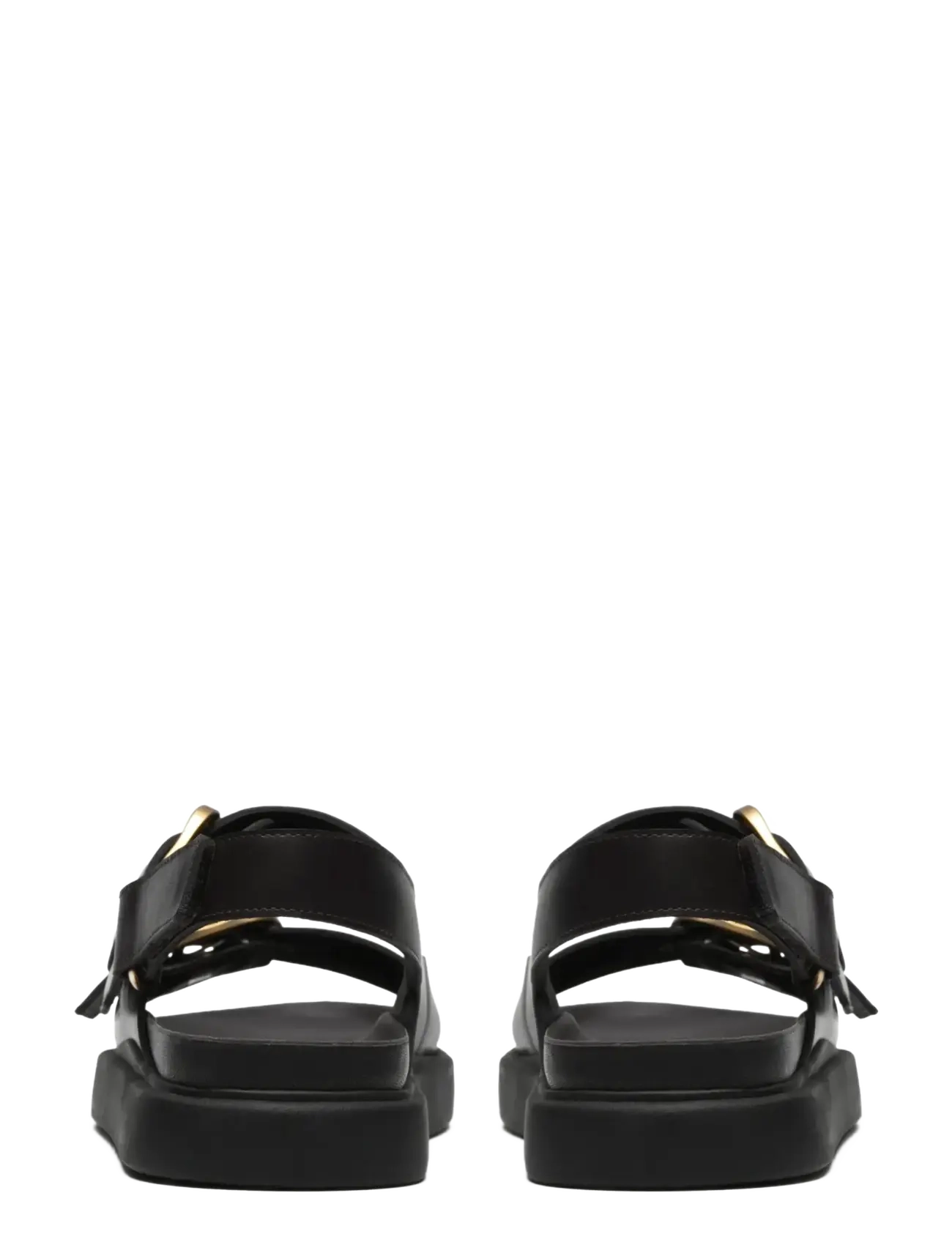 Clarks - Aristella Bay D - kontsata sandaalid - black leather - 4