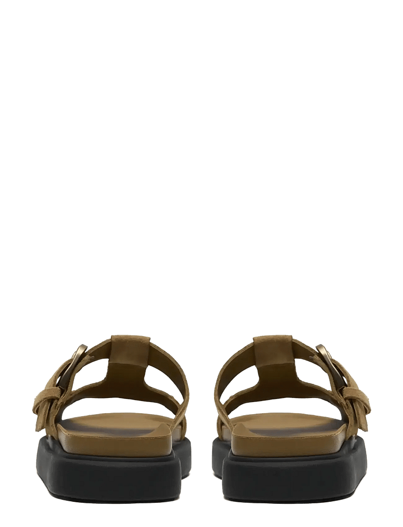 Clarks - Aristella West D - kontsata sandaalid - warm sand suede - 1