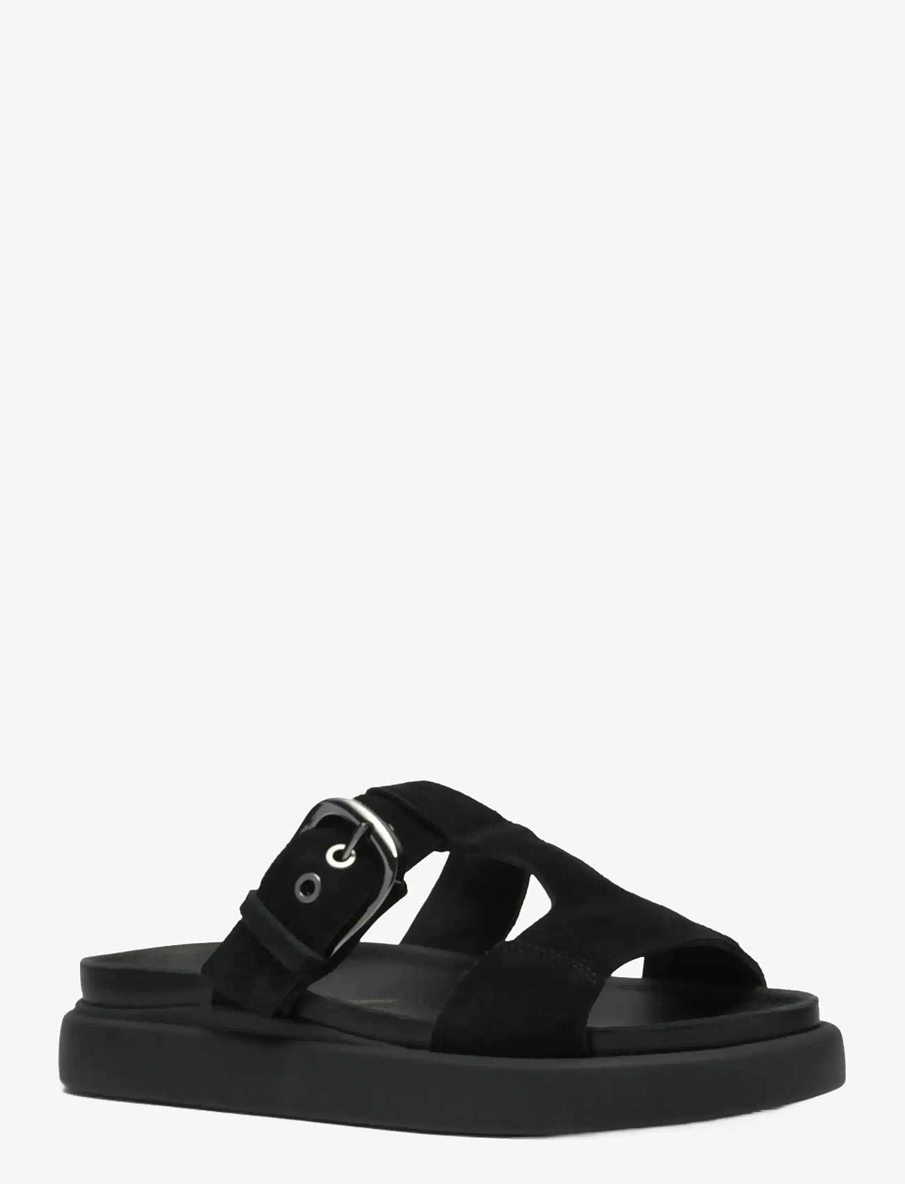 Clarks - Aristella West D - flade sandaler - black sde - 0