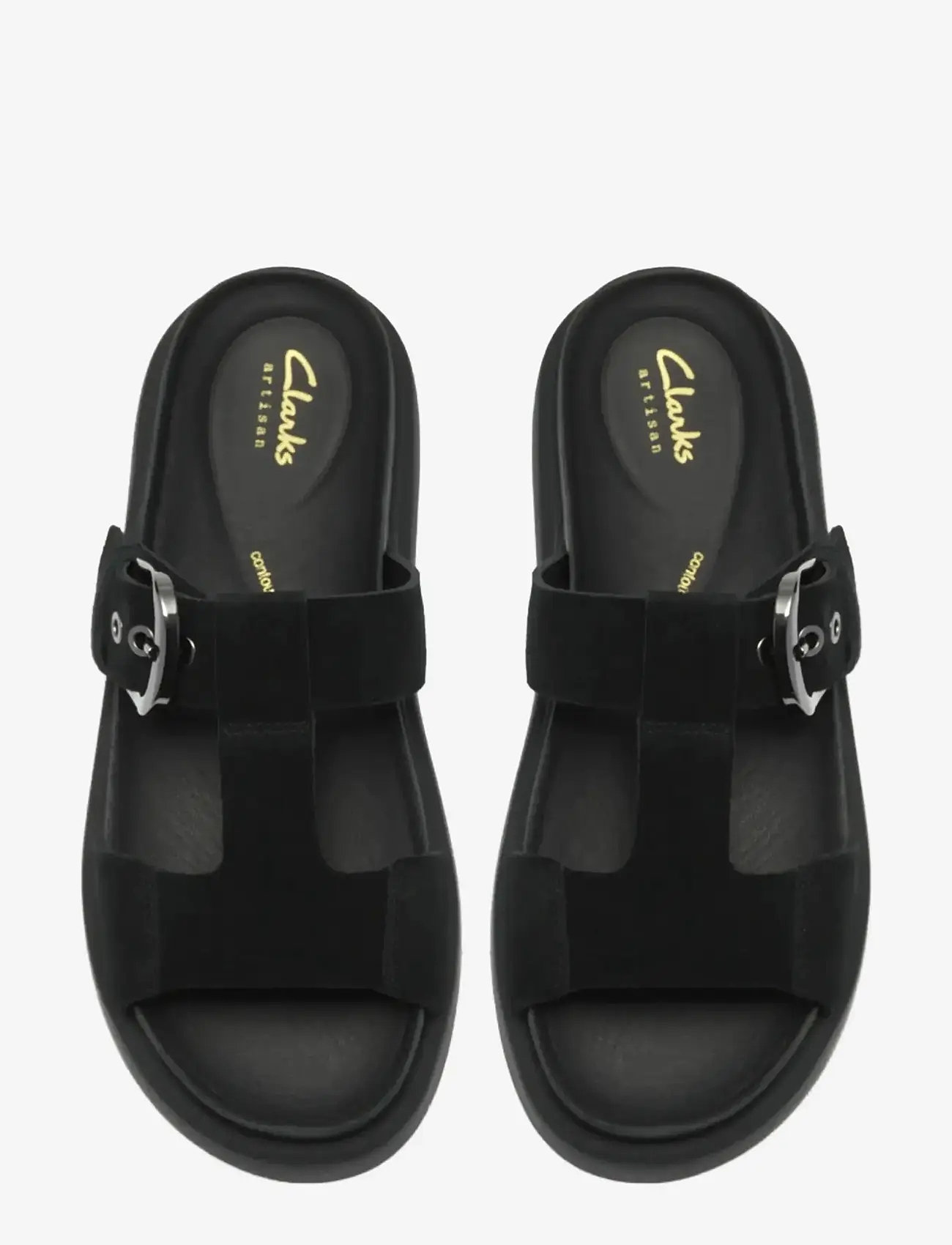 Clarks - Aristella West D - flade sandaler - black sde - 4